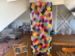 Mid century Wall carpet by Danish textile artist, Inger Holst Sørensen, 1970's