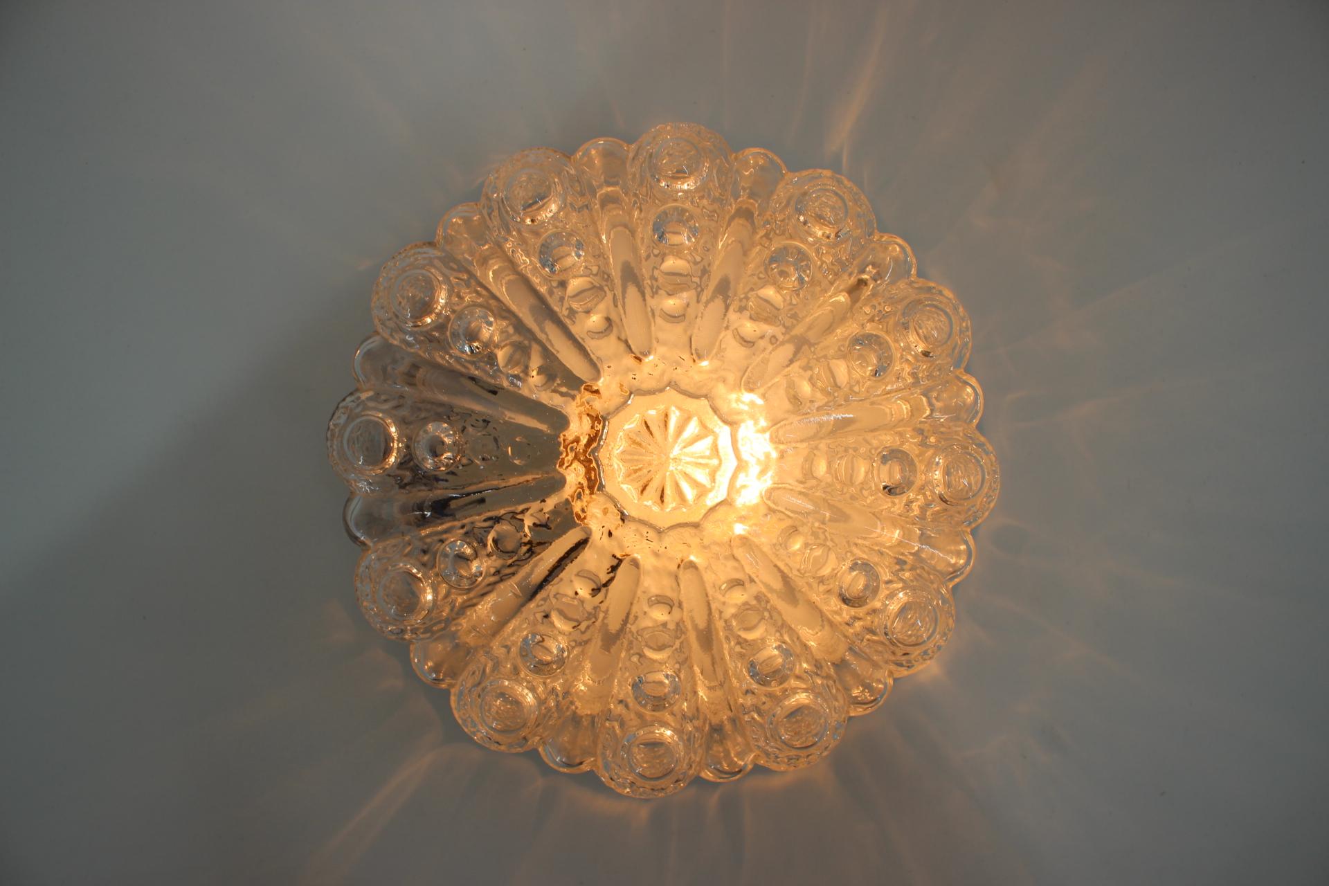 Late 20th Century Midcentury Wall/Ceiling Light, 1970s For Sale