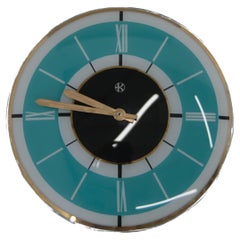 Mid-Century Wall Clock by Klenoty, Czechoslovakia, 1960s