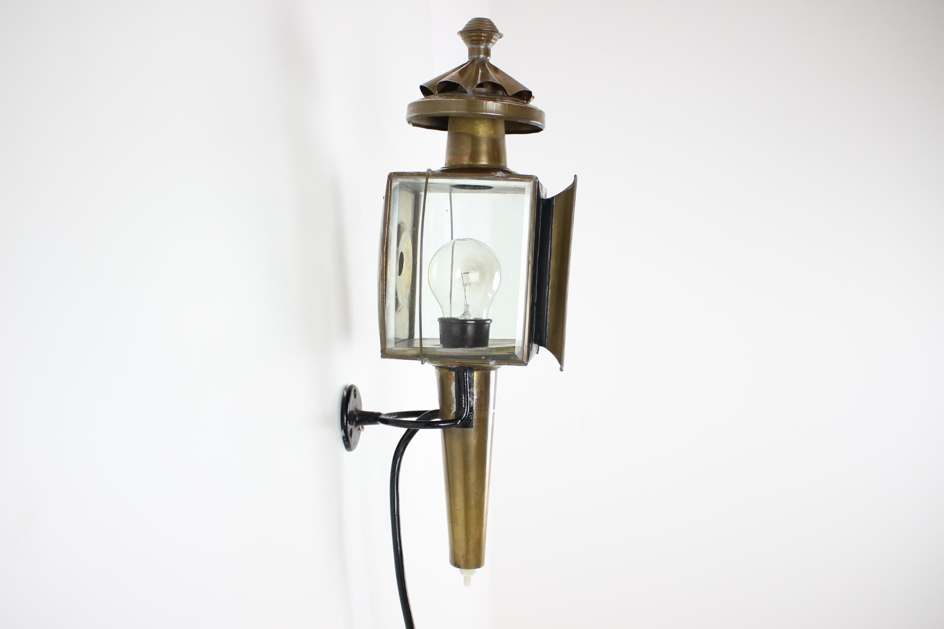 Tchèque Lampe murale du milieu du siècle dernier, années 1950 en vente