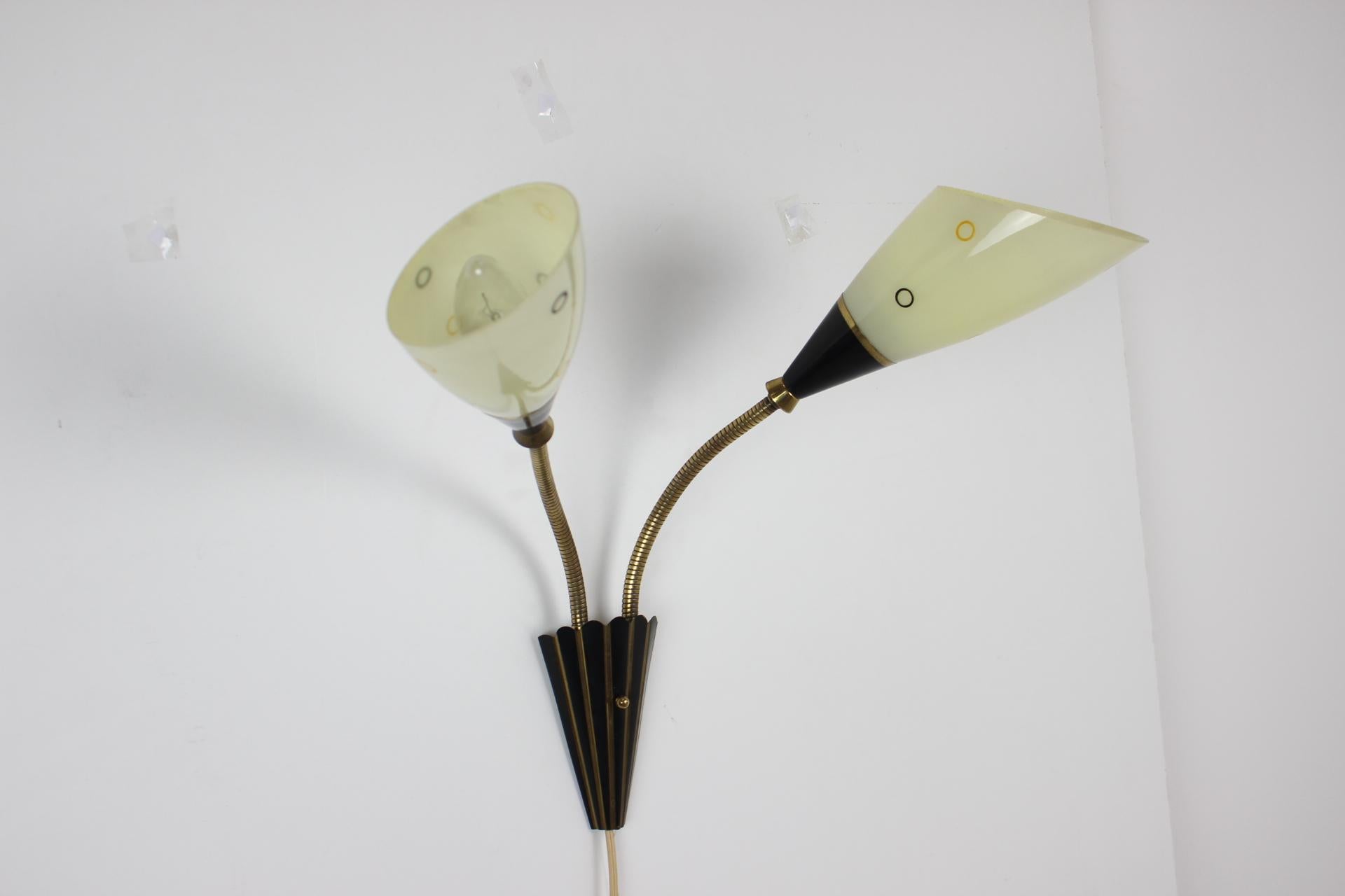 Mid-Century Wall Lamp, 1960's For Sale 8