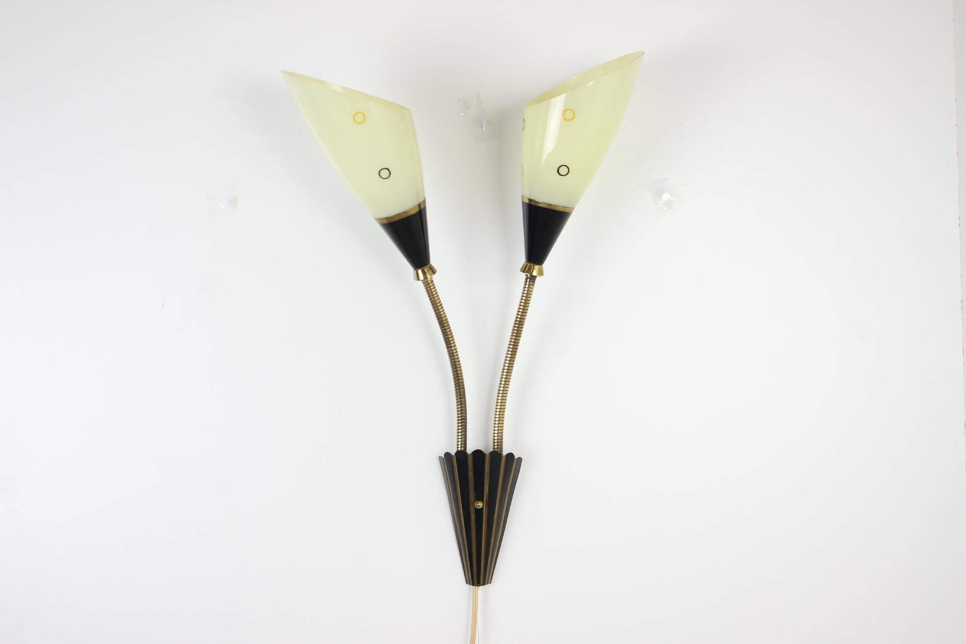 Mid-Century Modern Mid-Century Wall Lamp, 1960's For Sale
