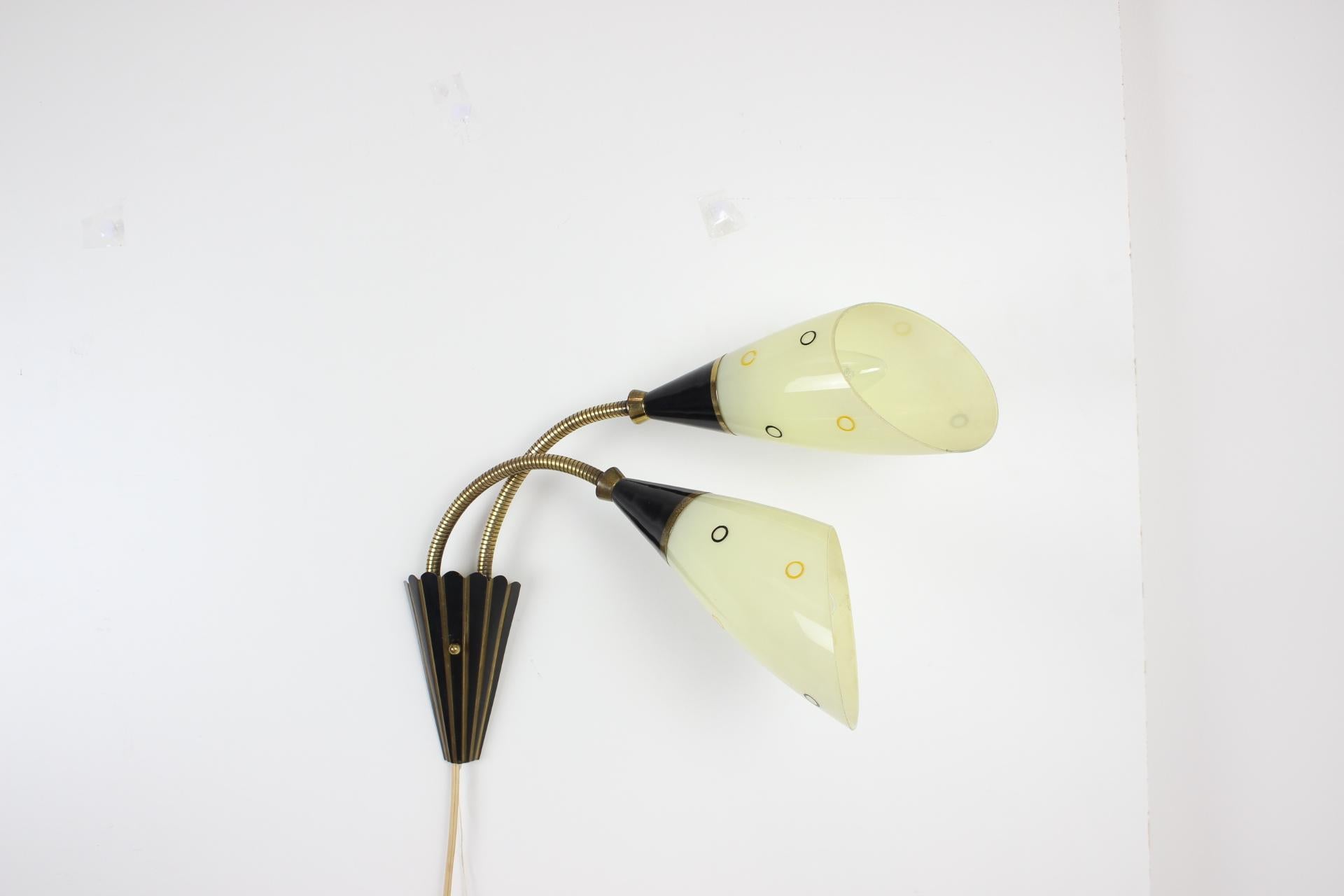 Wandlampe aus der Mitte des Jahrhunderts, 1960er Jahre im Angebot 1