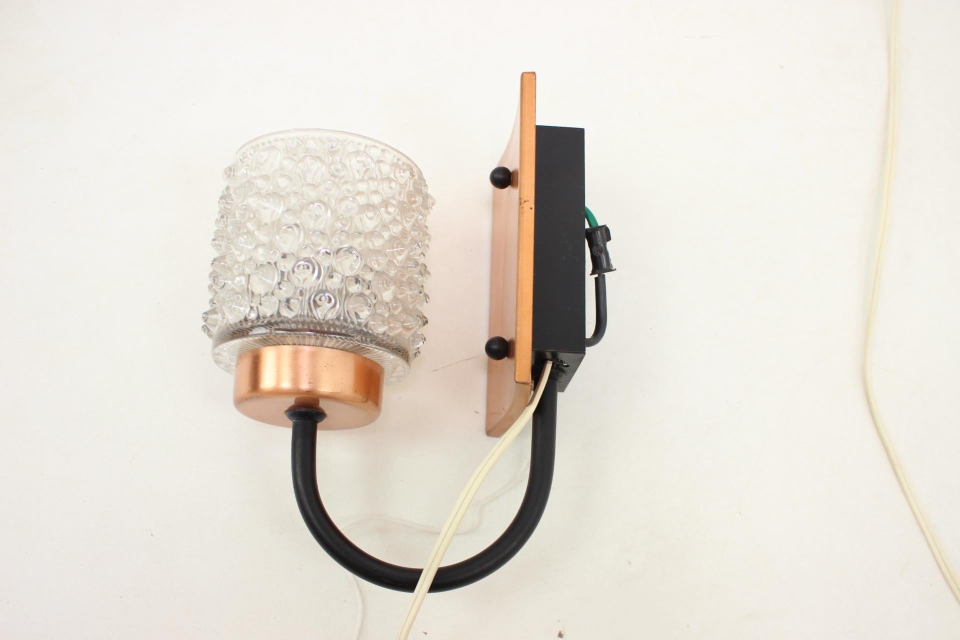 Mid-Century Wall Lamp by Drukov, 1970’s For Sale 3
