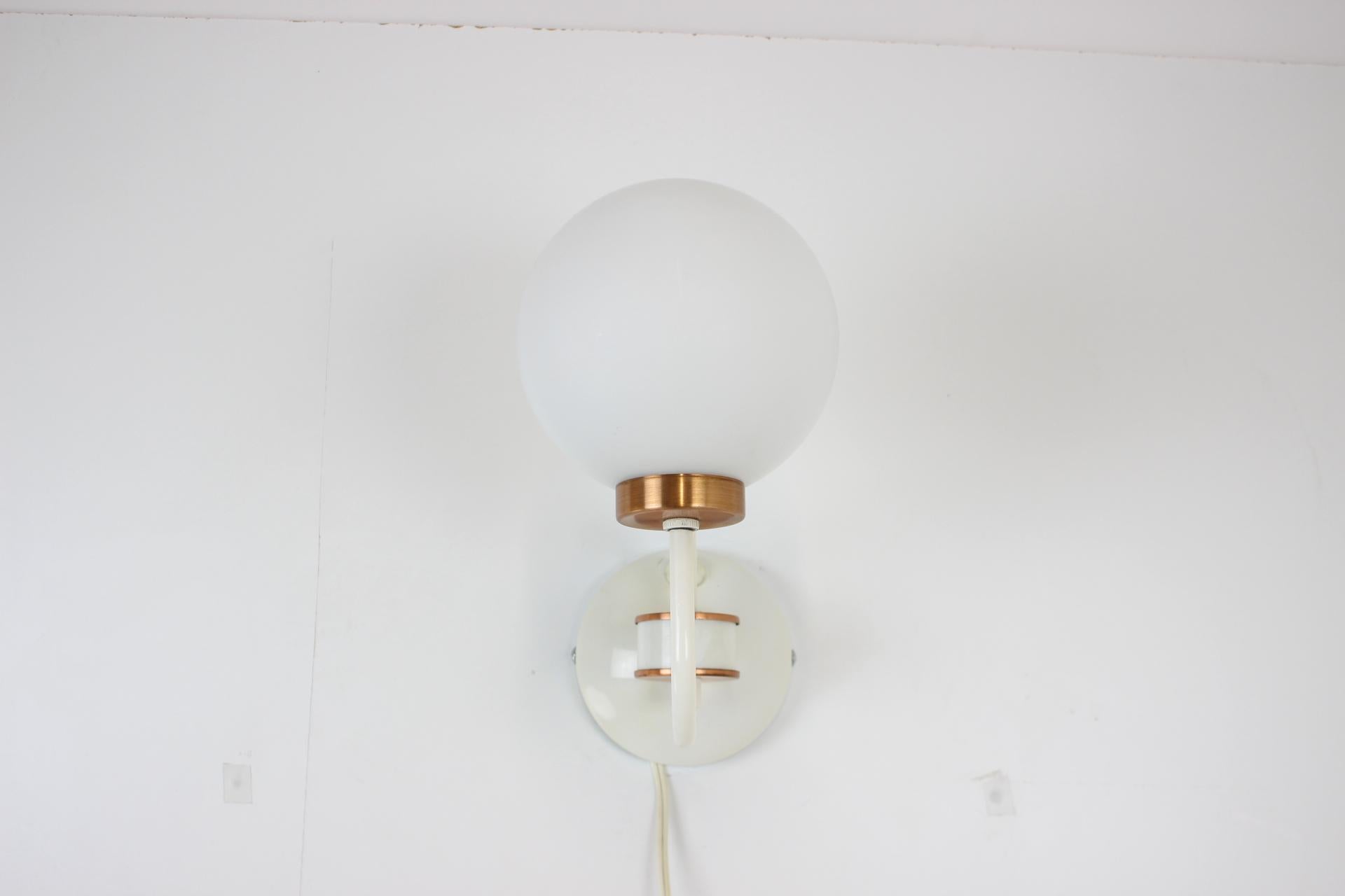Mid-Century Modern Mid-Century Wall Lamp by Drukov, 1970’s For Sale
