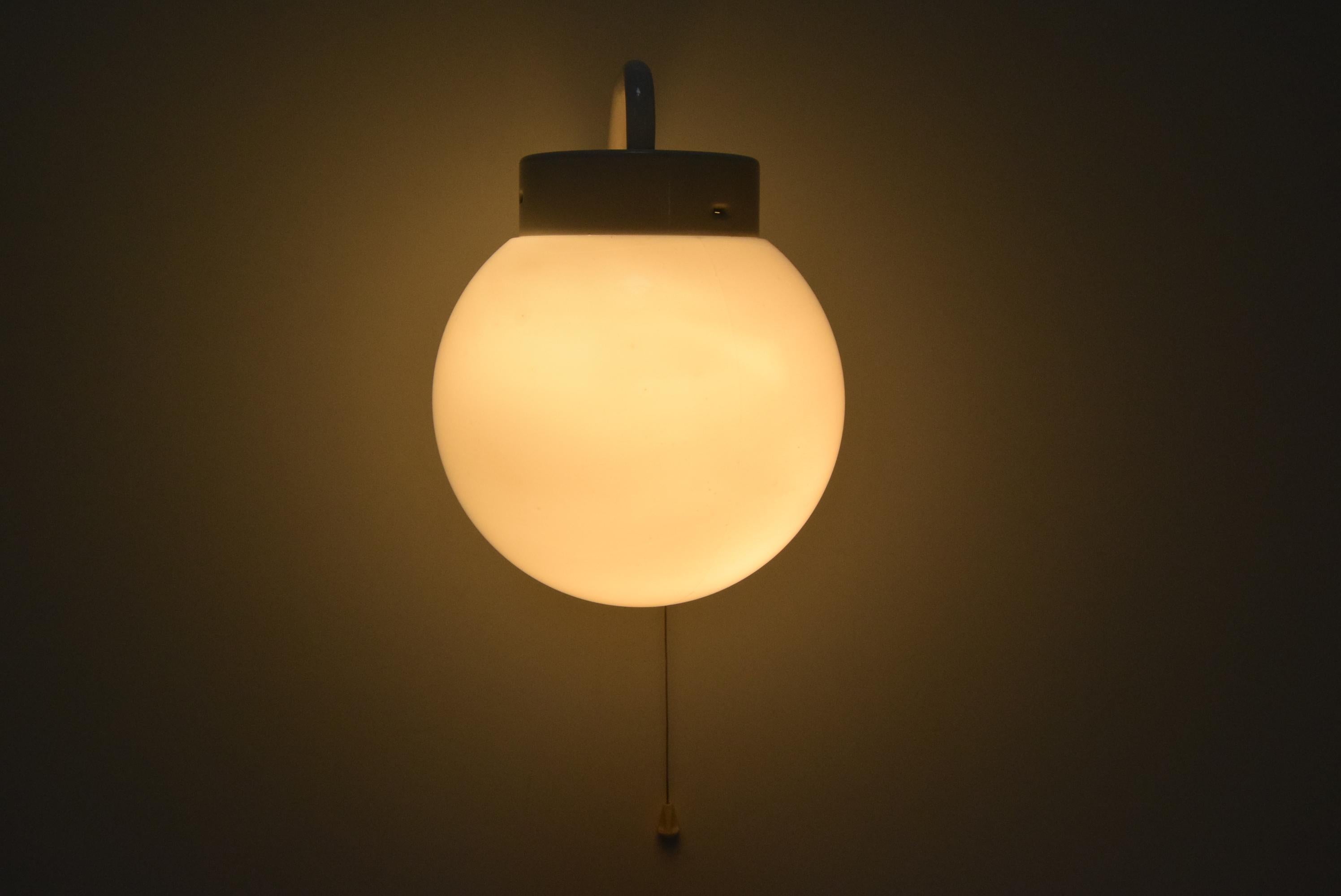 Mid-Century Wall Lamp by Instala Jilove u Decina, 1970’s  For Sale 1