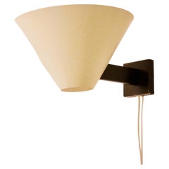 Mid-Century Wall Lamp by J. Hoogervorst for Anvia Almelo
