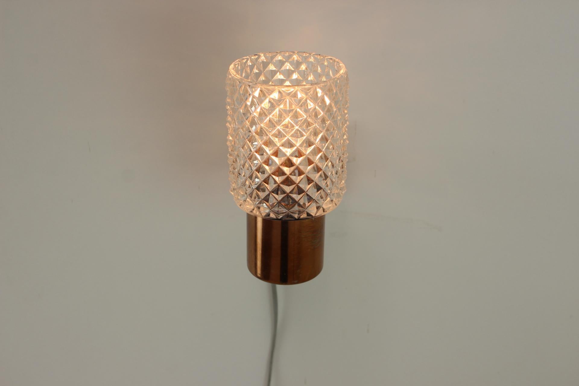 Mid-Century Wall Lamp by Kamenicky Senov, 1970’s For Sale 2