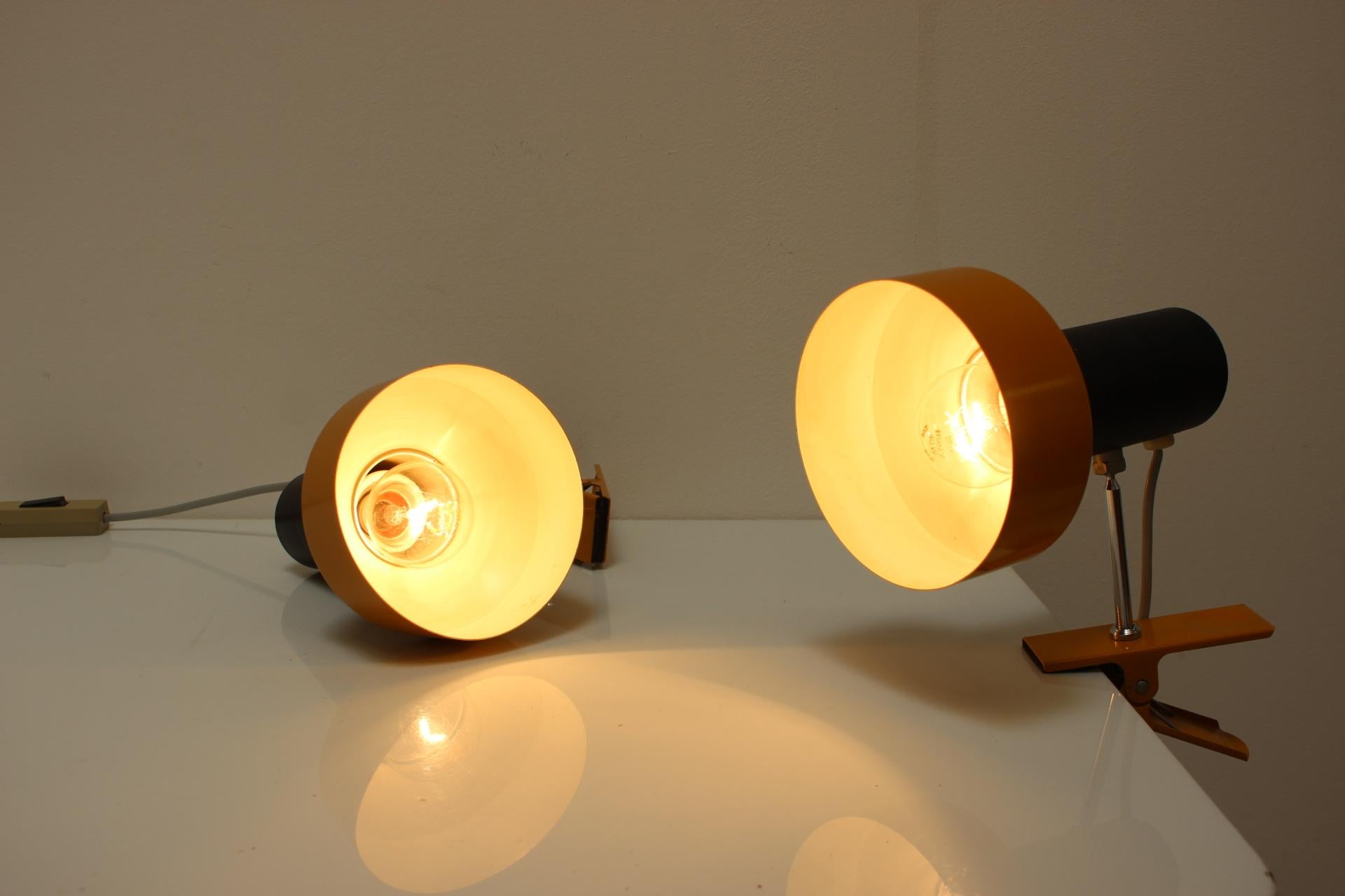 Lampe murale du milieu du siècle par Napako, années 1970, Tchécoslovaquie en vente 1
