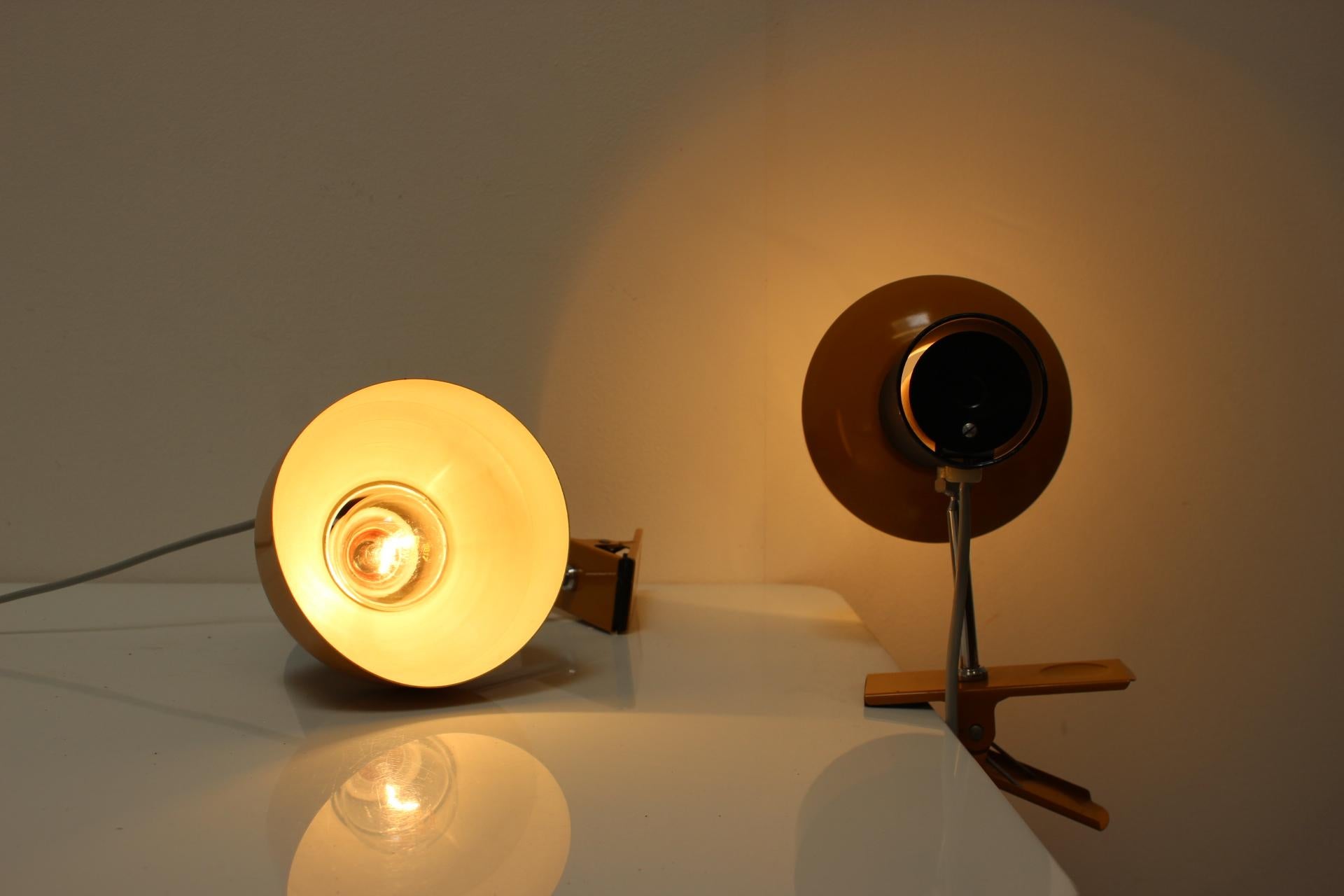 Lampe murale du milieu du siècle par Napako, années 1970, Tchécoslovaquie en vente 2