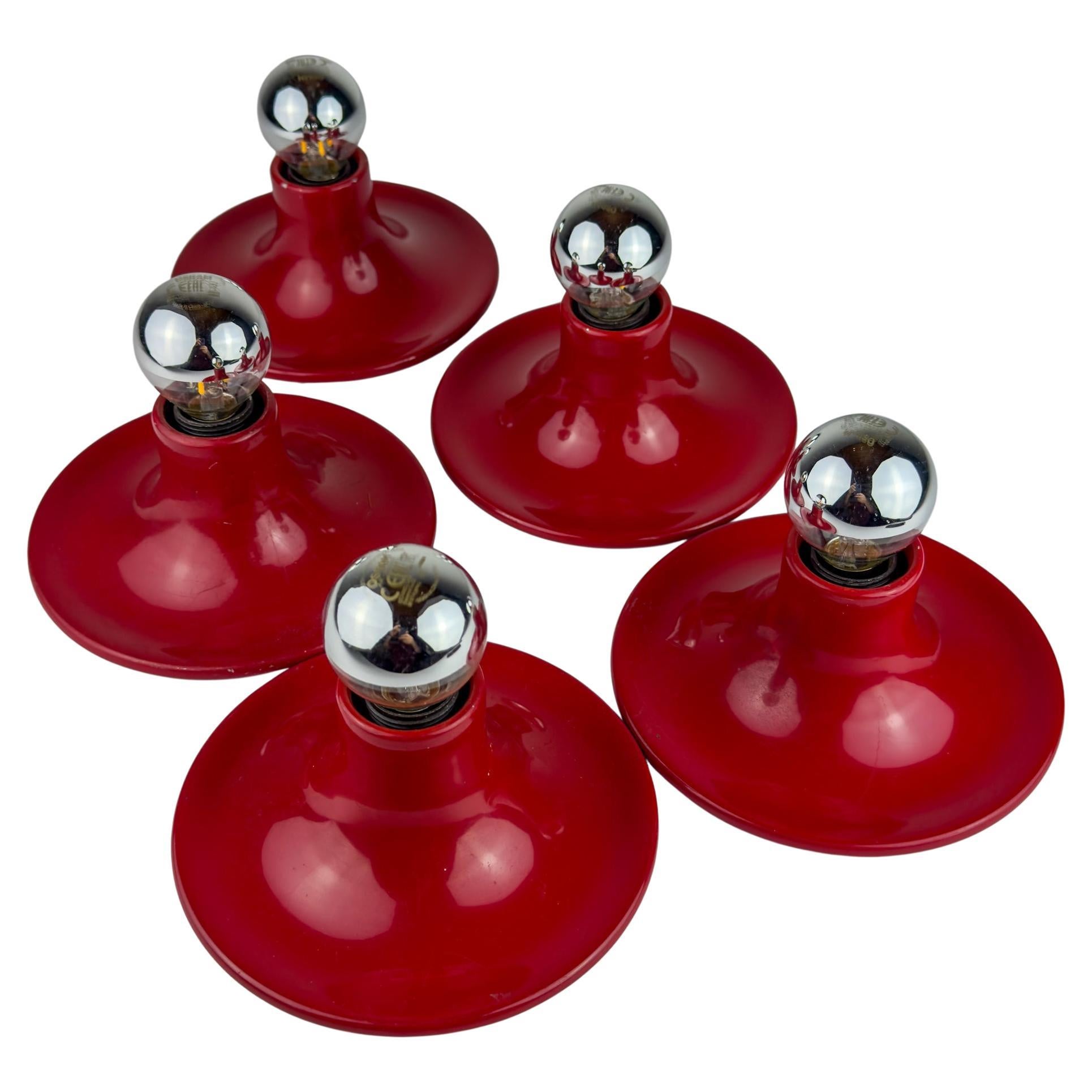 Mid-century wall lamp by Targetti Sankey, Italy 1970s in vendita