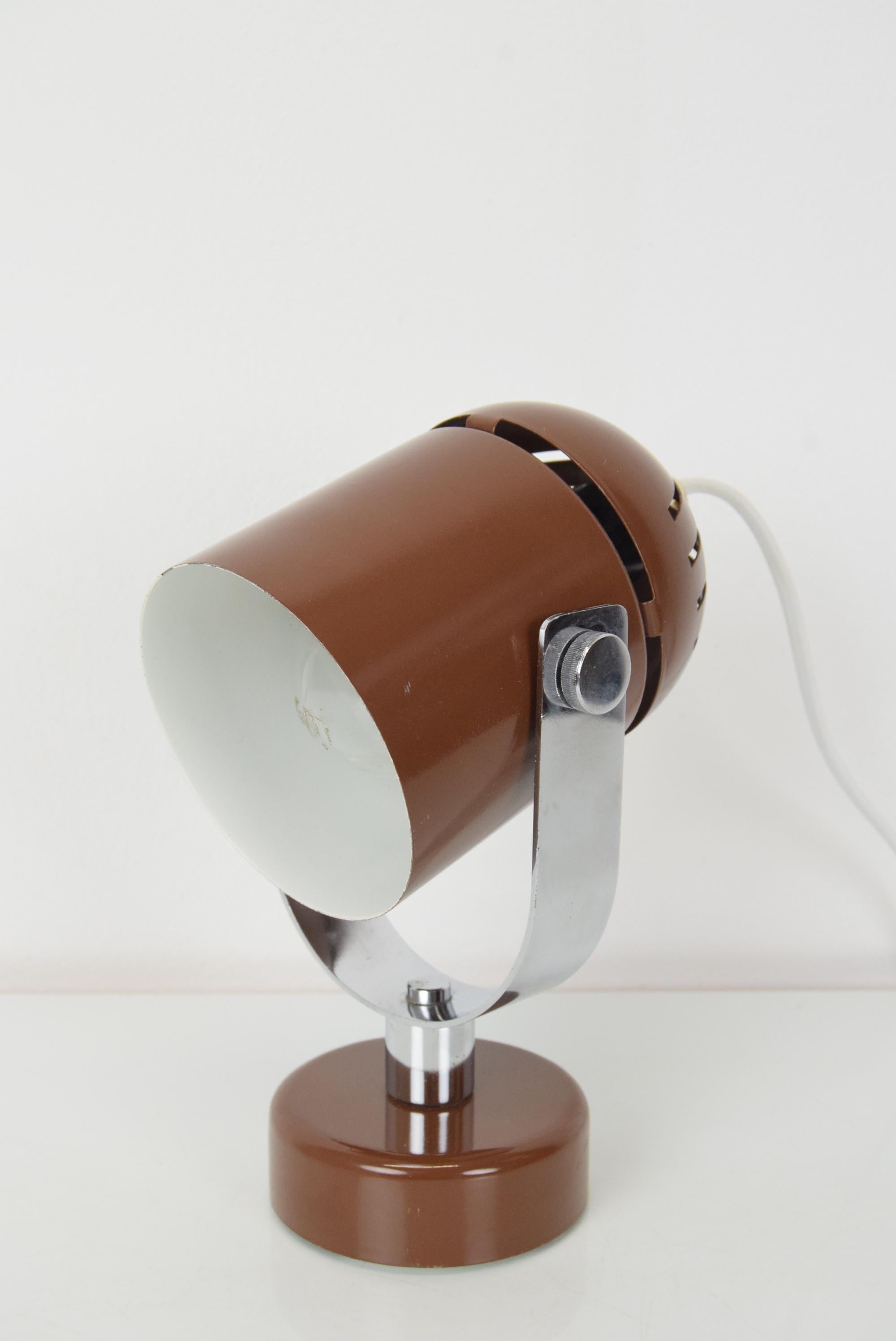 Mid-Century Wall Lamp Designed by Stanislav Indra for Combi Lux, 1970's For Sale 8