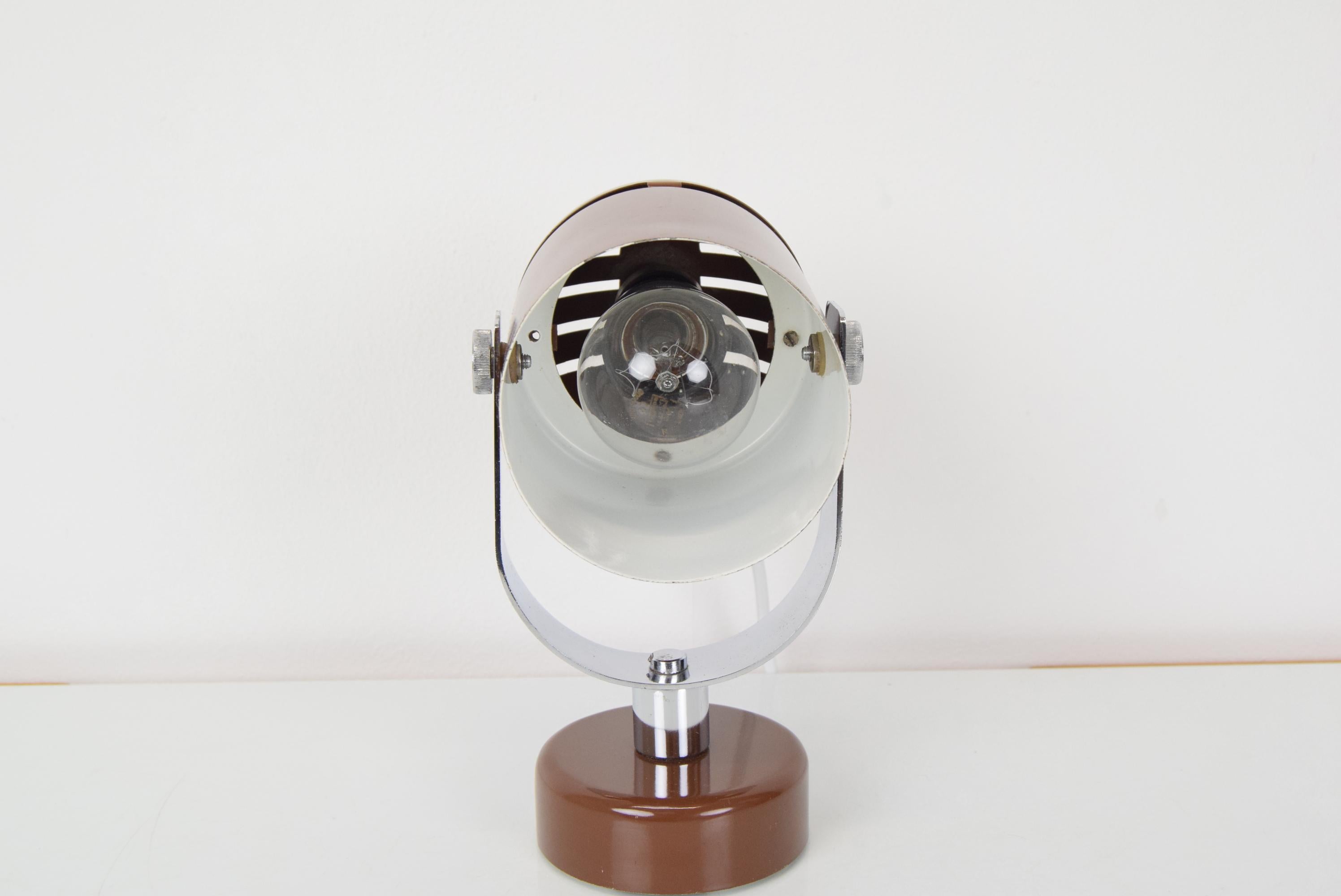 Mid-Century Modern Mid-Century Wall Lamp Designed by Stanislav Indra for Combi Lux, 1970's For Sale