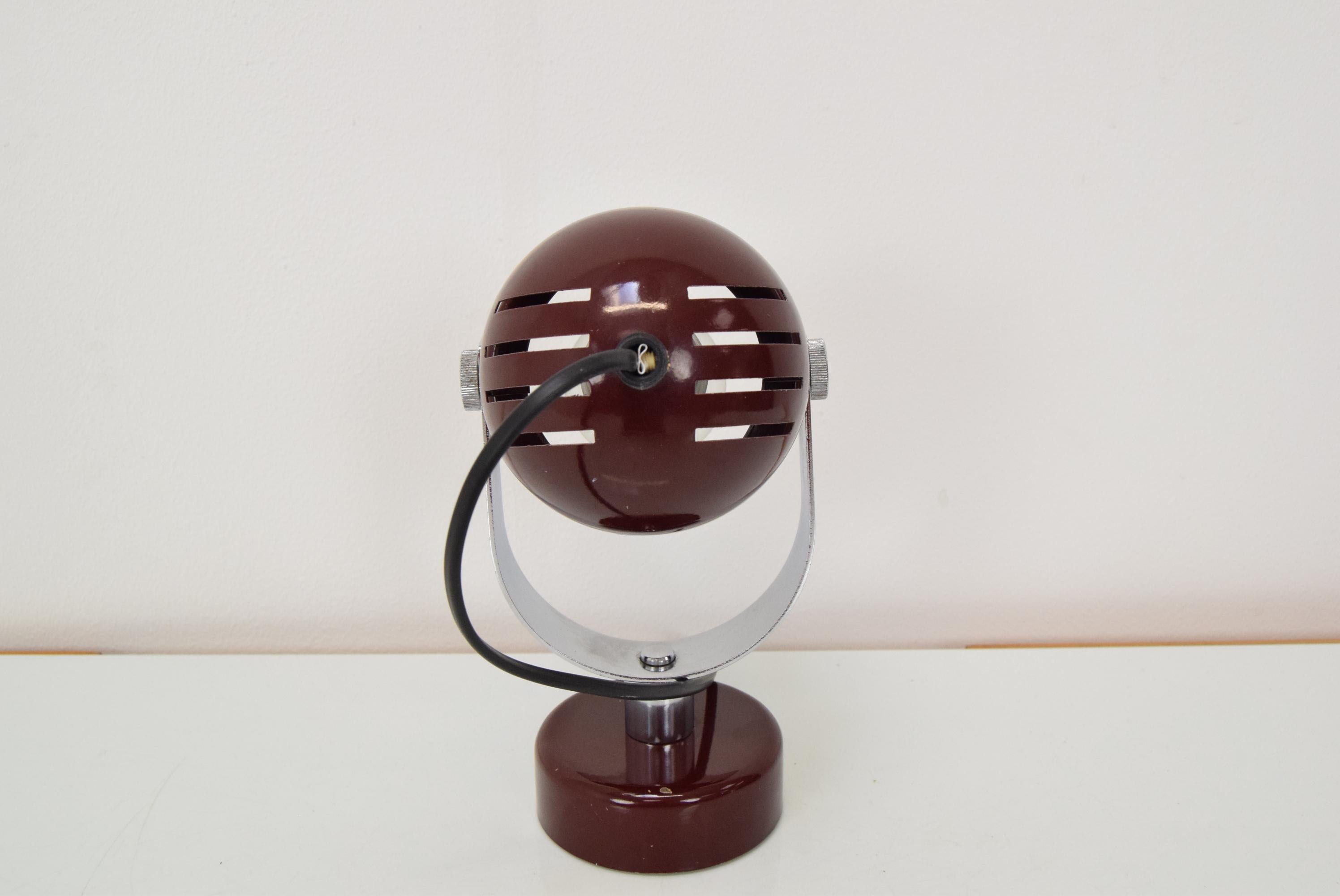 Mid-Century Wall Lamp Designed by Stanislav Indra for Combi Lux, 1970's In Good Condition For Sale In Praha, CZ