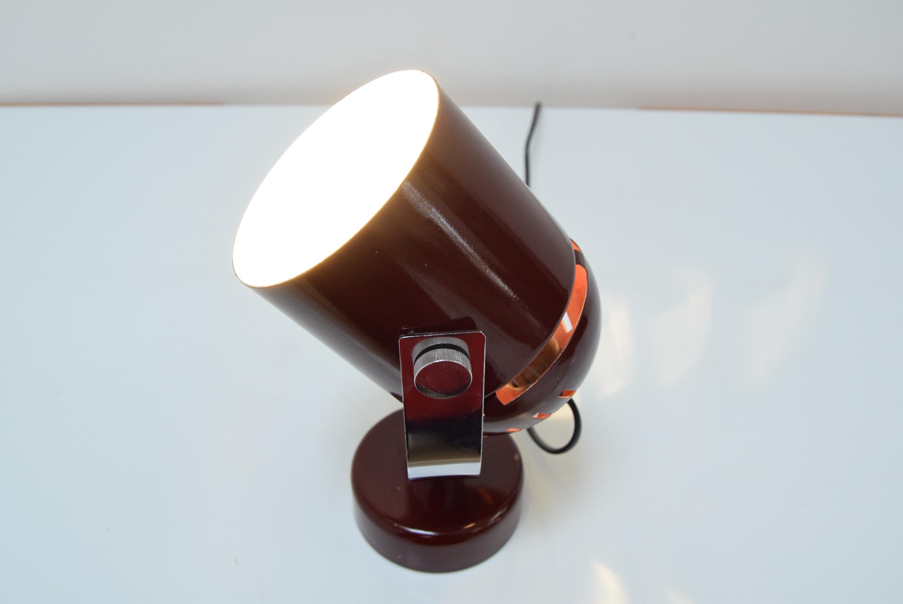 Mid-Century Wall Lamp Designed by Stanislav Indra for Combi Lux, 1970's For Sale 1