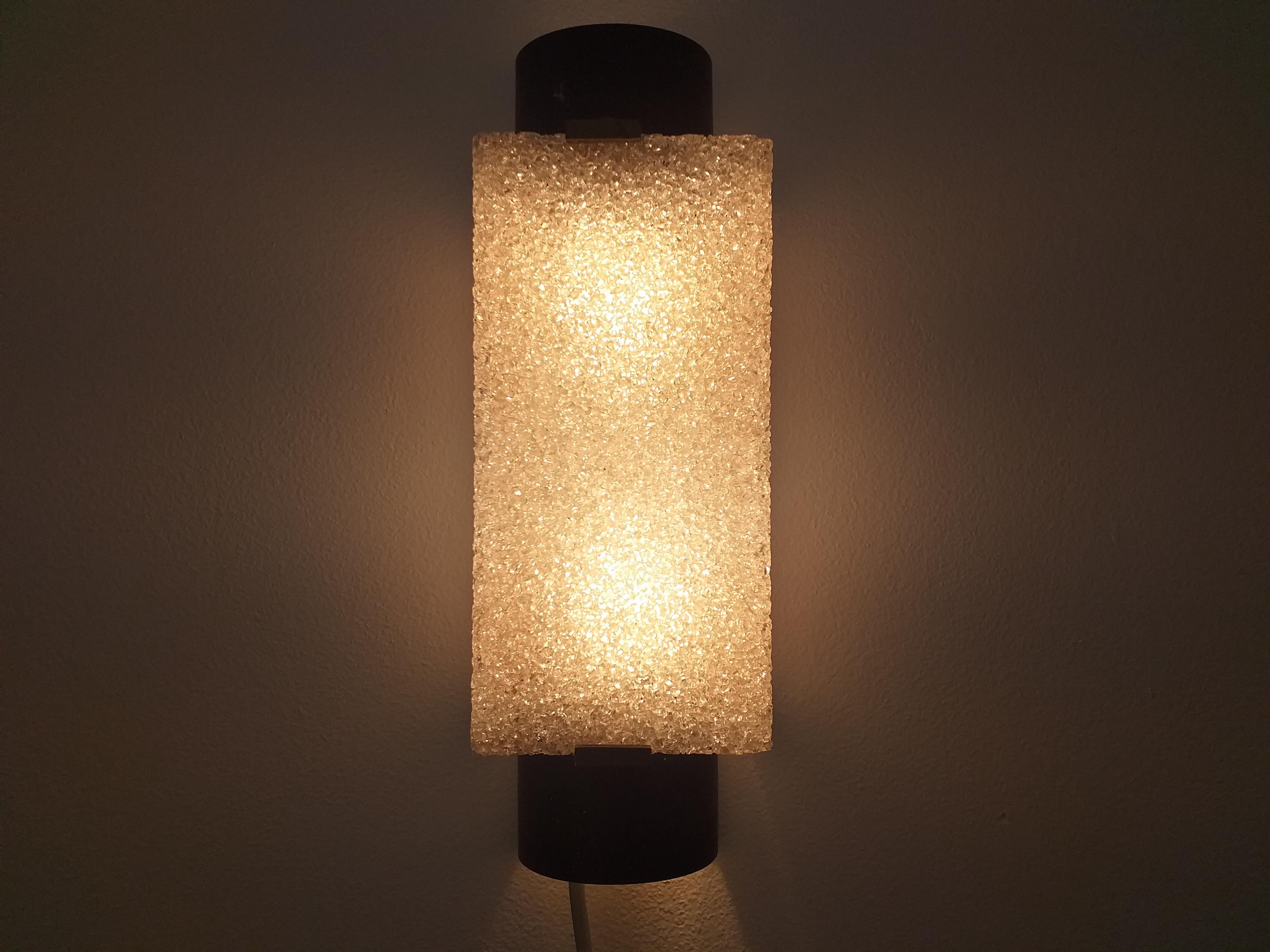 Mid-Century Modern Midcentury Wall Lamp in Style of Kalmar, Germany, 1970s