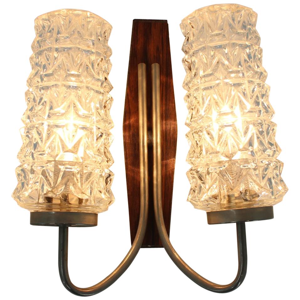 Midcentury Wall Lamp in Style of Stilnovo, 1970s
