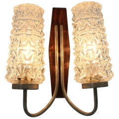 Midcentury Wall Lamp in Style of Stilnovo, 1970s