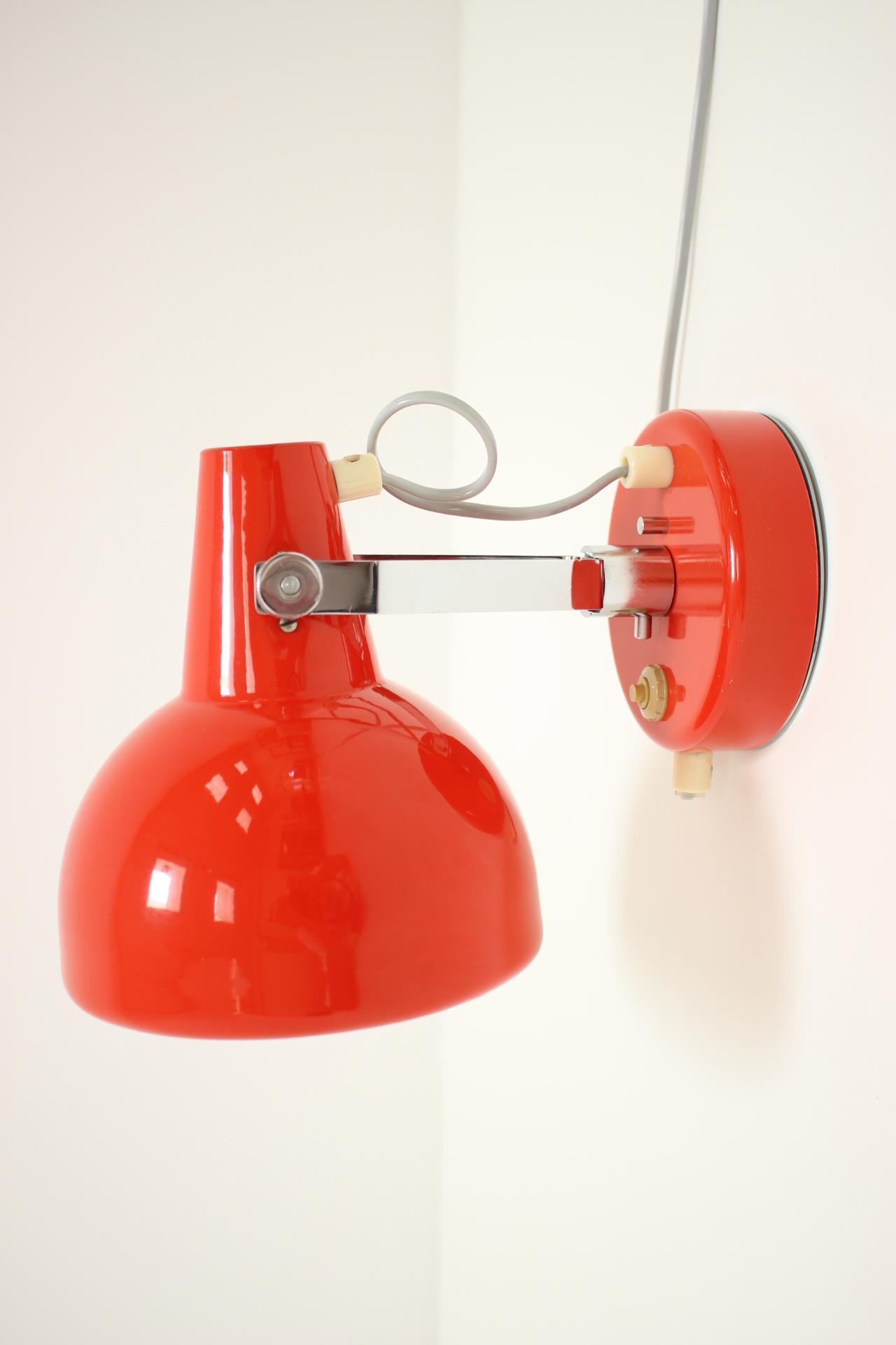 Mid-Century Modern Midcentury Wall Lamp/Lidokov, 1960s For Sale