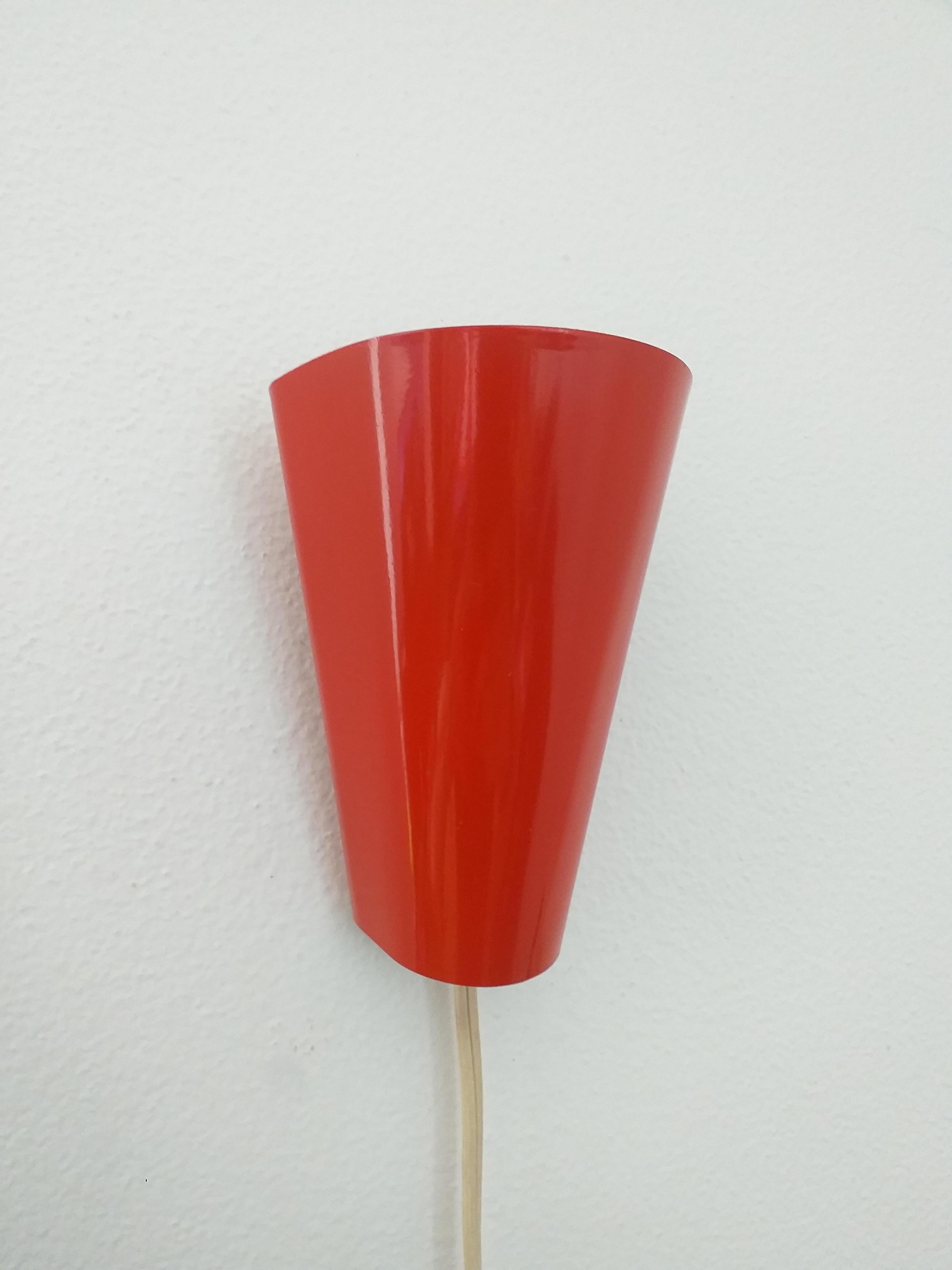 Czech Midcentury Wall Lamp Lidokov, 1960s For Sale