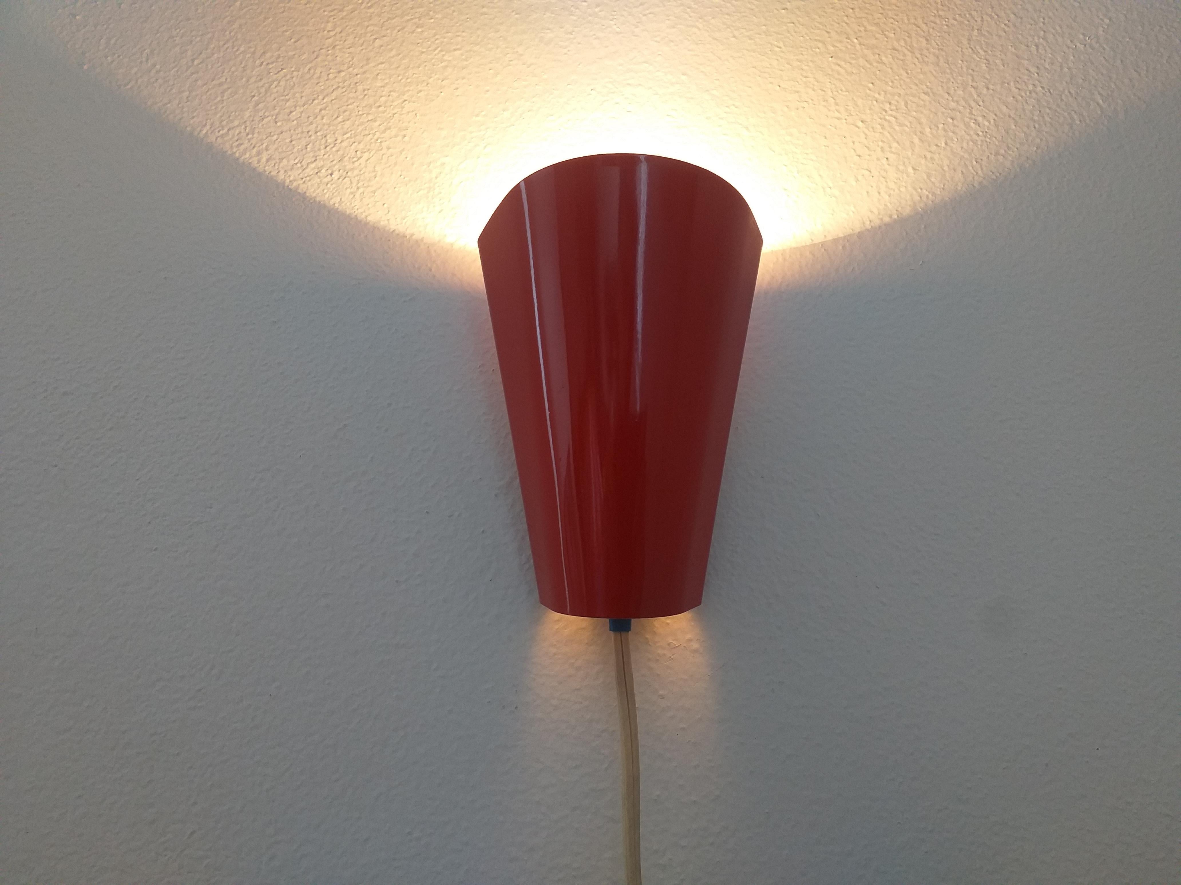 Mid-20th Century Midcentury Wall Lamp Lidokov, 1960s For Sale