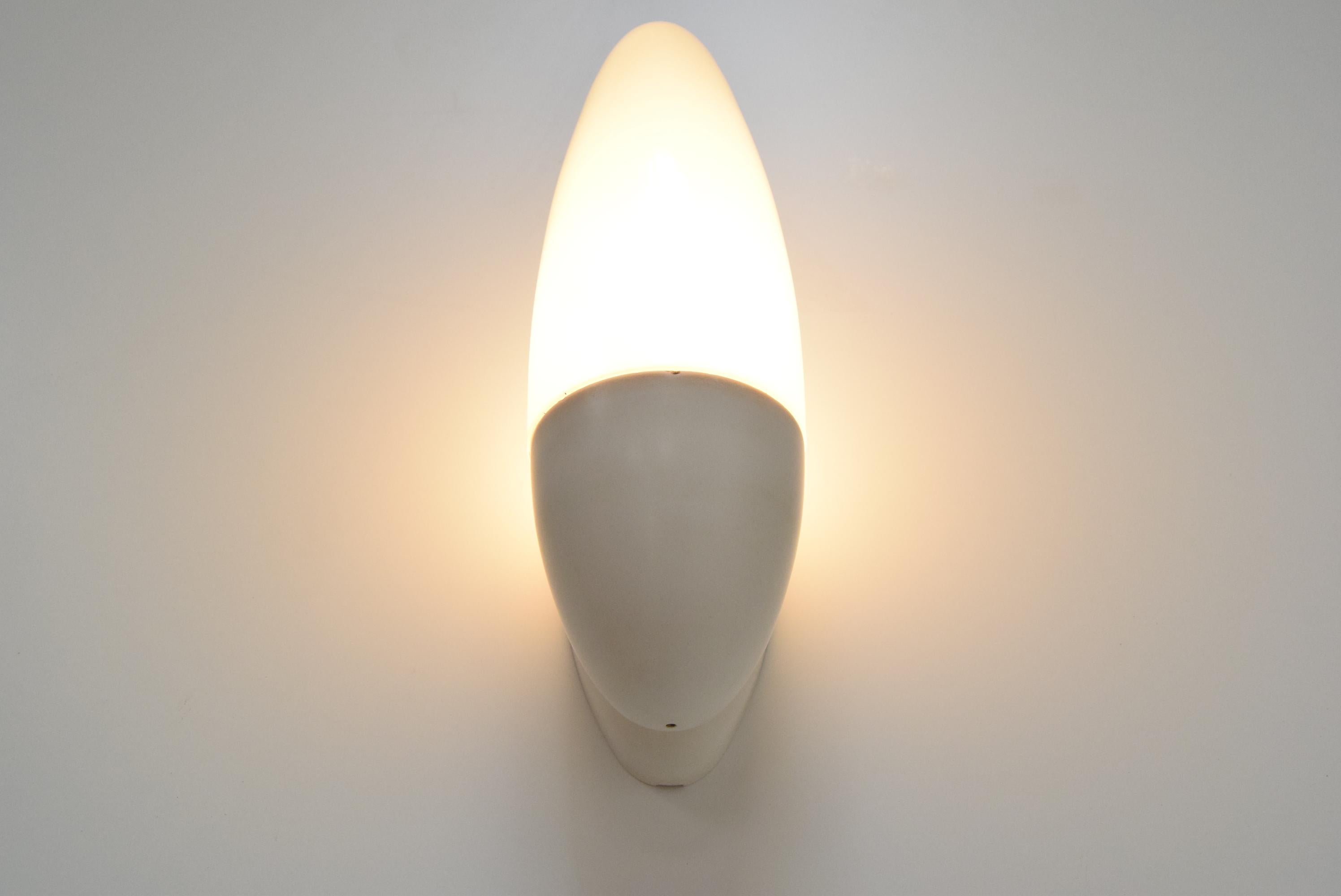 Mid-Century Wall Lamp/Rocket, 1970’s In Good Condition For Sale In Praha, CZ