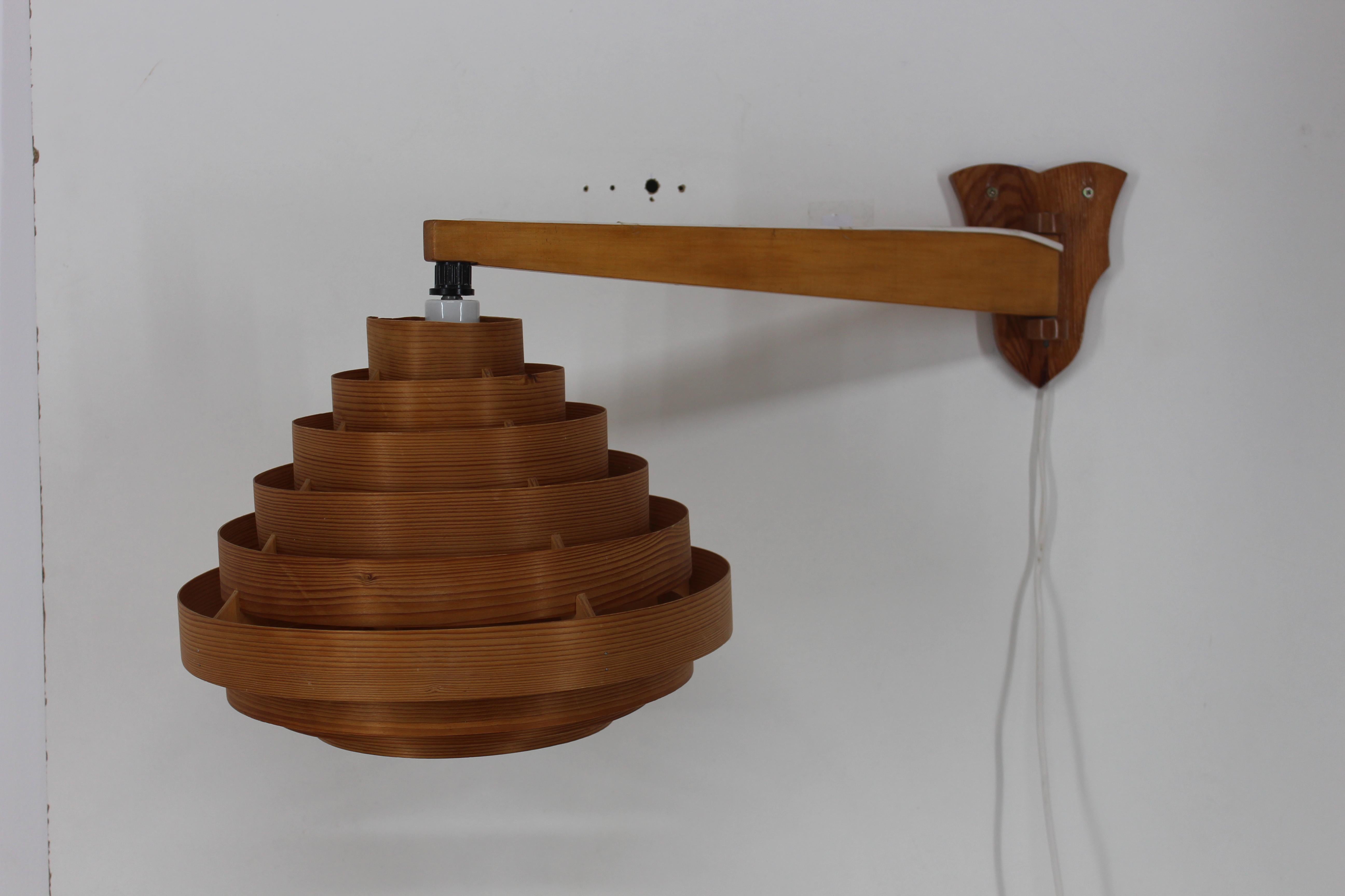 Mid-Century Modern Lampe murale du milieu du siècle:: 1970 en vente