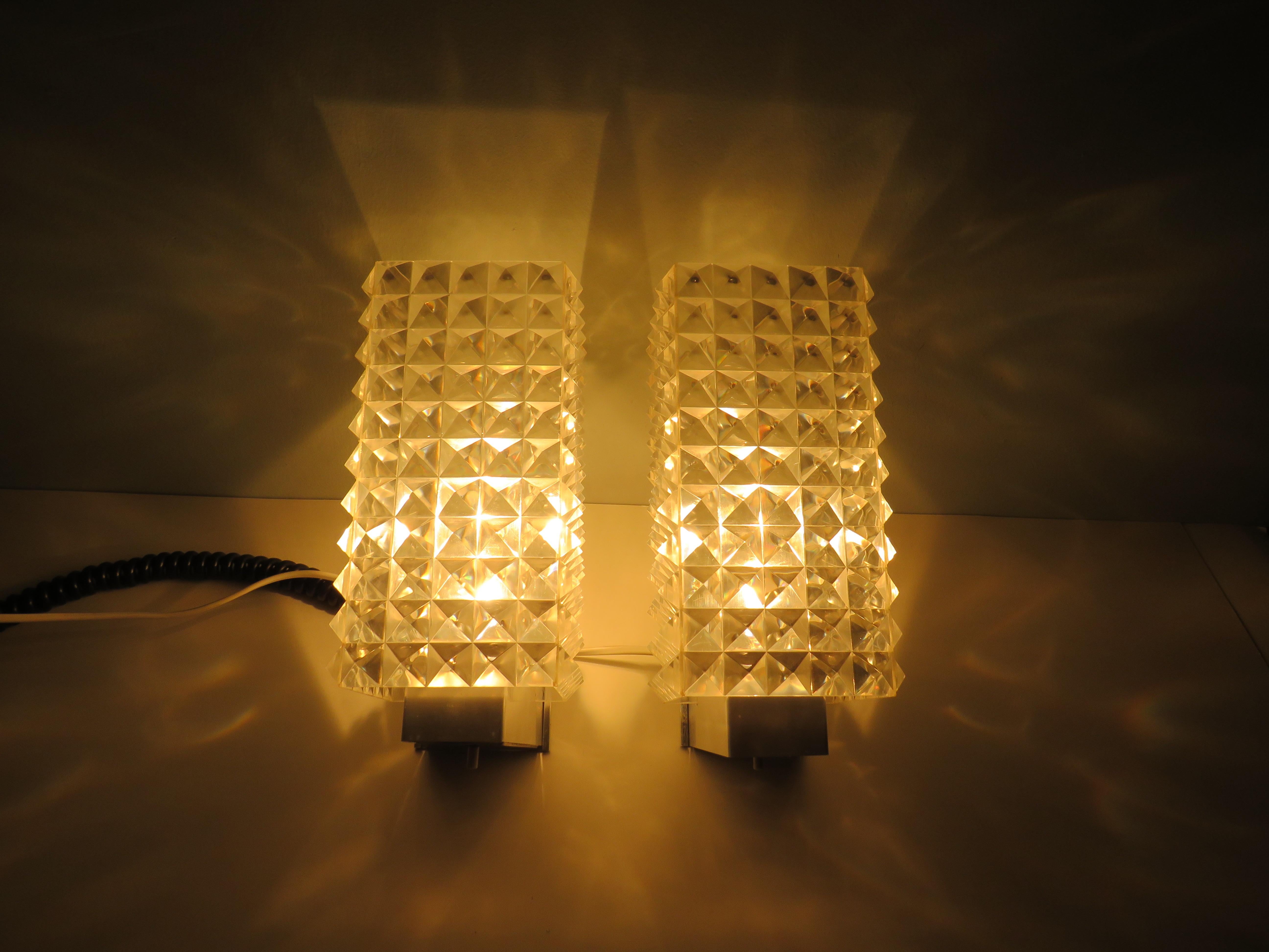 Mid-Century Wall Lamps by Erco, Germany, 1970s For Sale 1