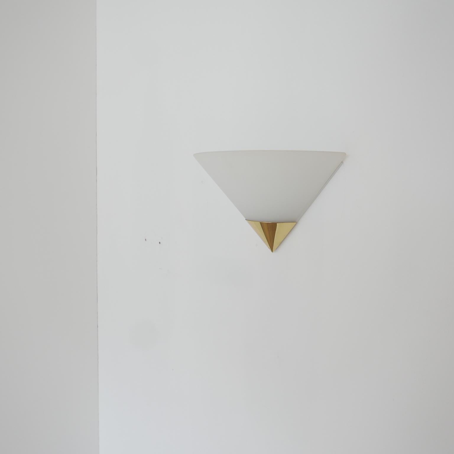 Midcentury Wall Lights by Glashütte Limburg '2' For Sale 2