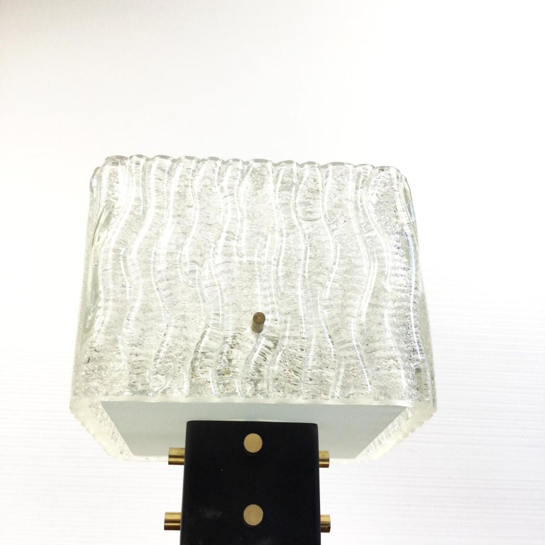 Glass Wall lights by Maison Arlus France 1960s For Sale at 1stDibs