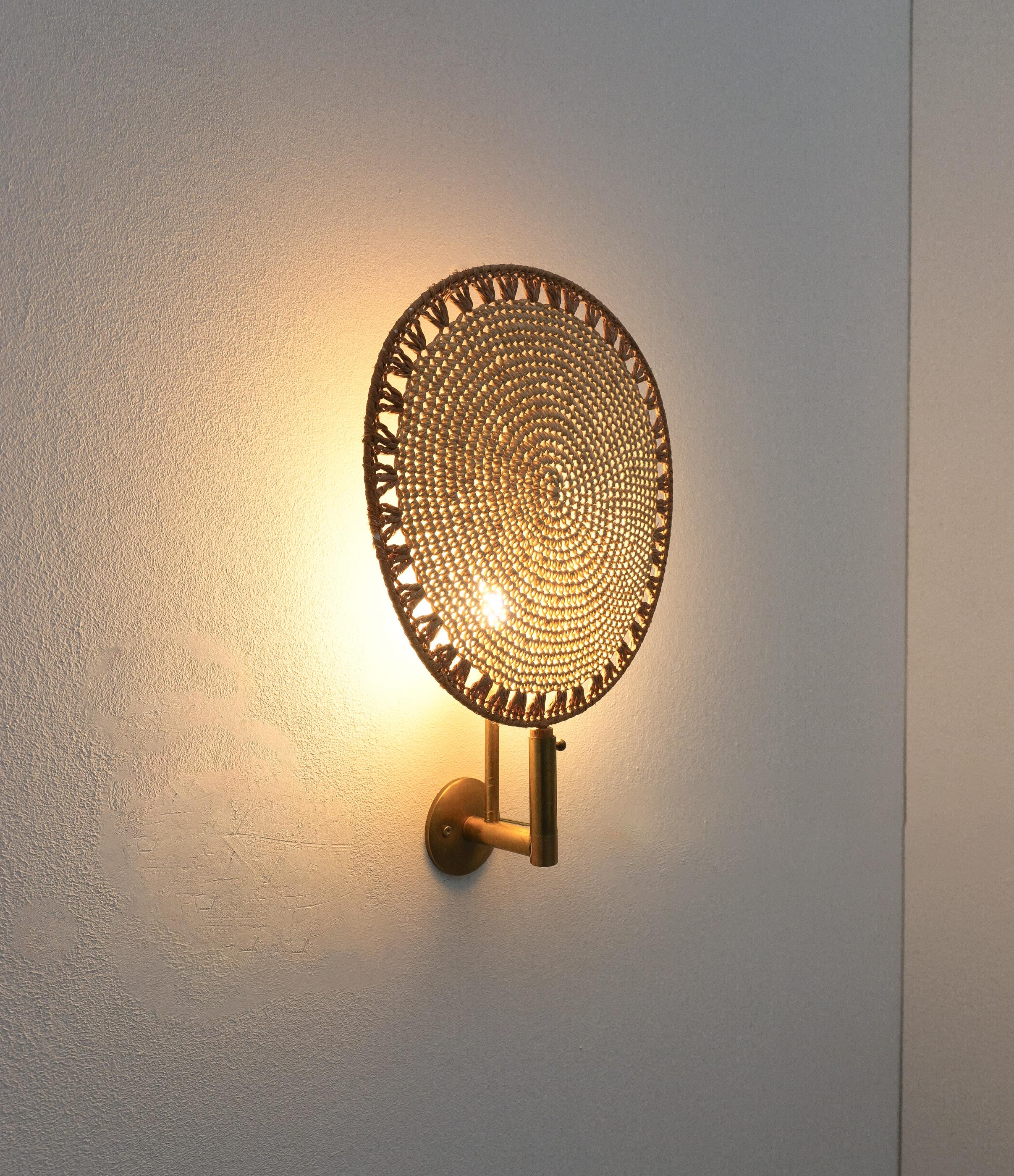 Lights Light (5x) papier de chanvre style Ingo Maurer Bon état - En vente à Vienna, AT