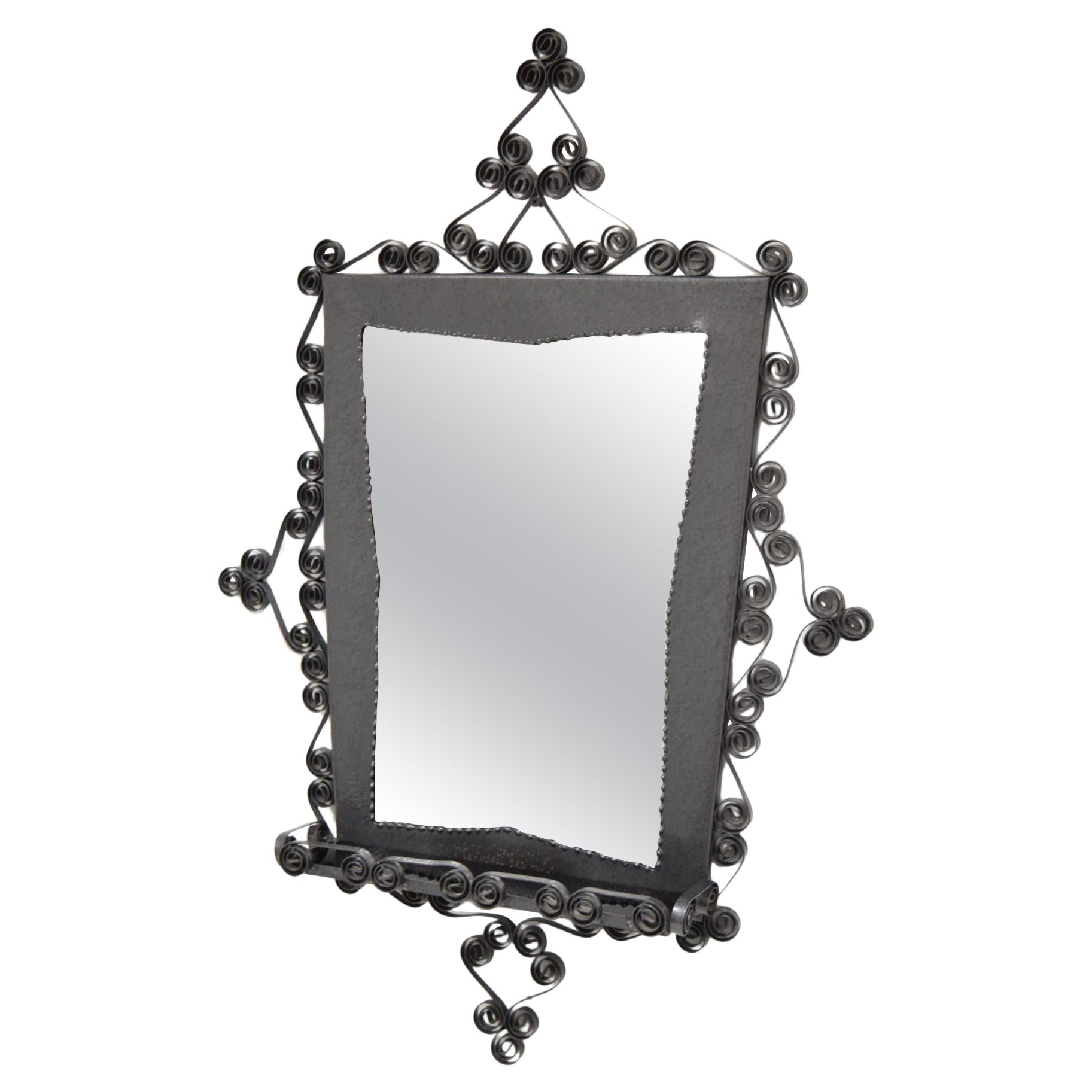Mid-Century Wall Mirror, 1960's.