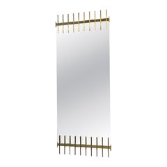 Mid-Century Wall Mirror By Ettore Sottsass, Santambrogio e De Berti, 1950s