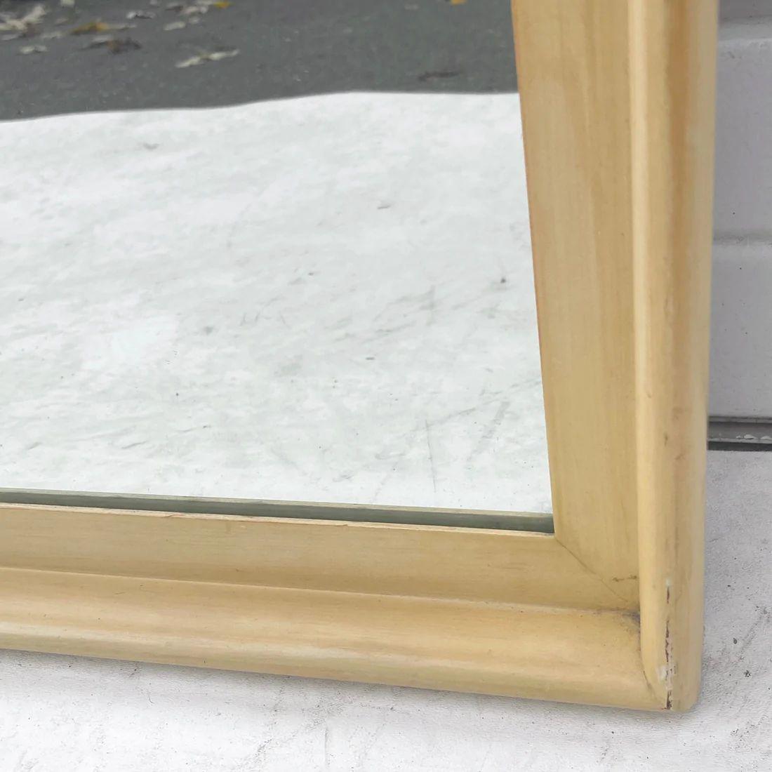 Wood Mid-Century Wall Mirror by Paul Frankl For Sale