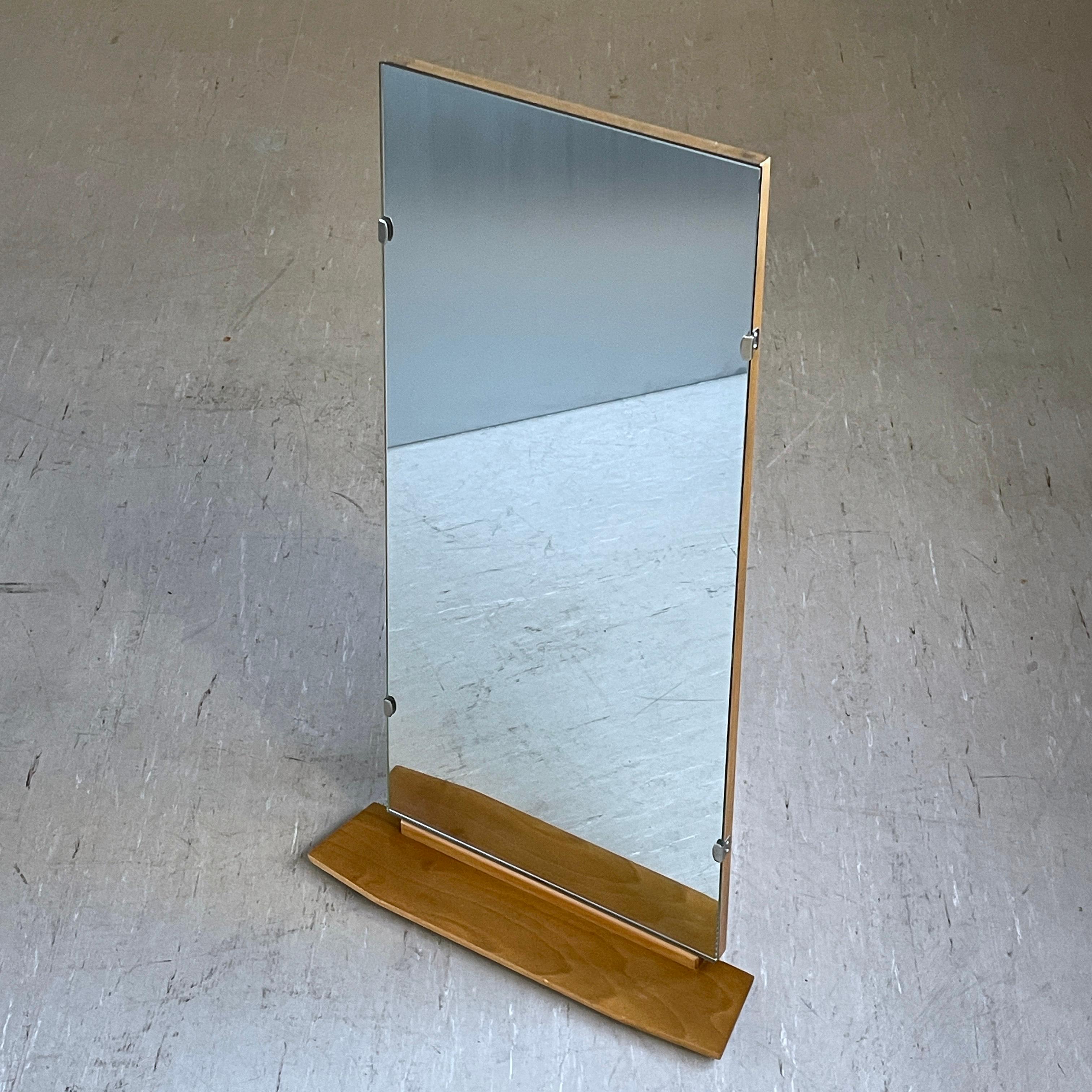 Mid-Century Modern Miroir mural Mid Century en vente