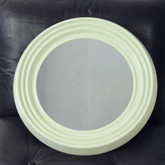 Mid Century Wall Mirror In Plastic Frame, Czechoslovakia 1960s