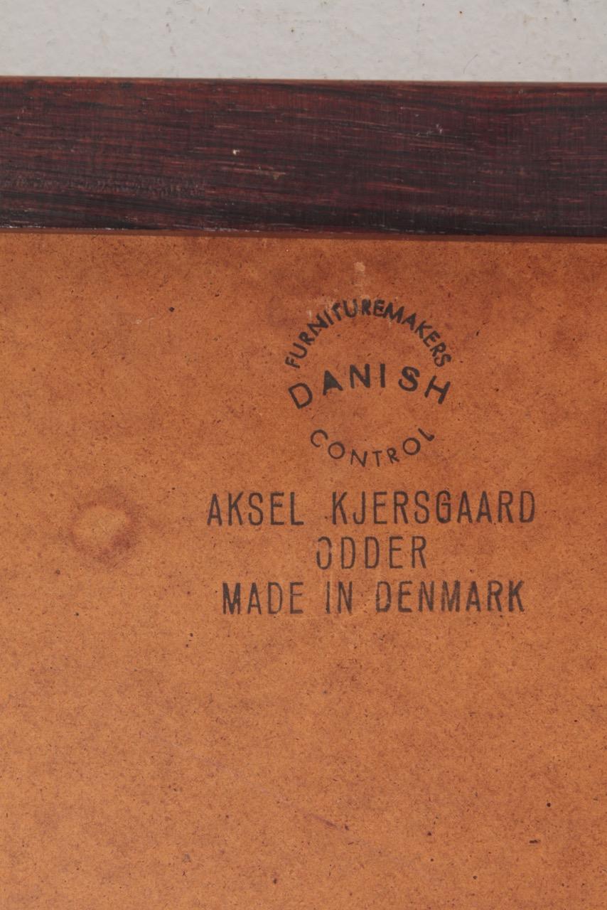Palisander-Wandspiegel aus der Jahrhundertmitte von Kai Kristiansen:: Dänische Moderne:: 1960er Jahre (Mitte des 20. Jahrhunderts) im Angebot