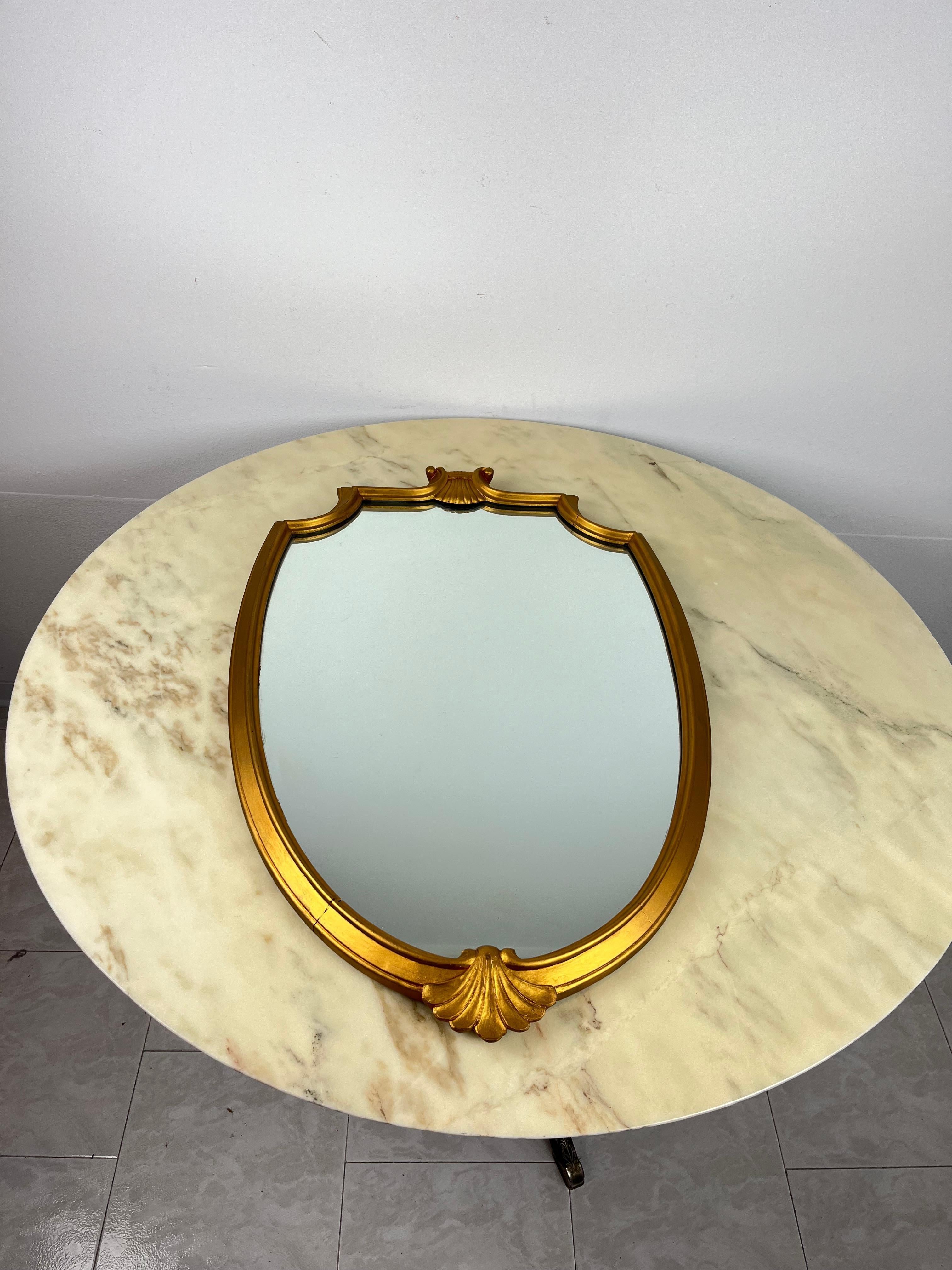 Italian Mid-Century Wall Mirror, Italy, 1960s For Sale