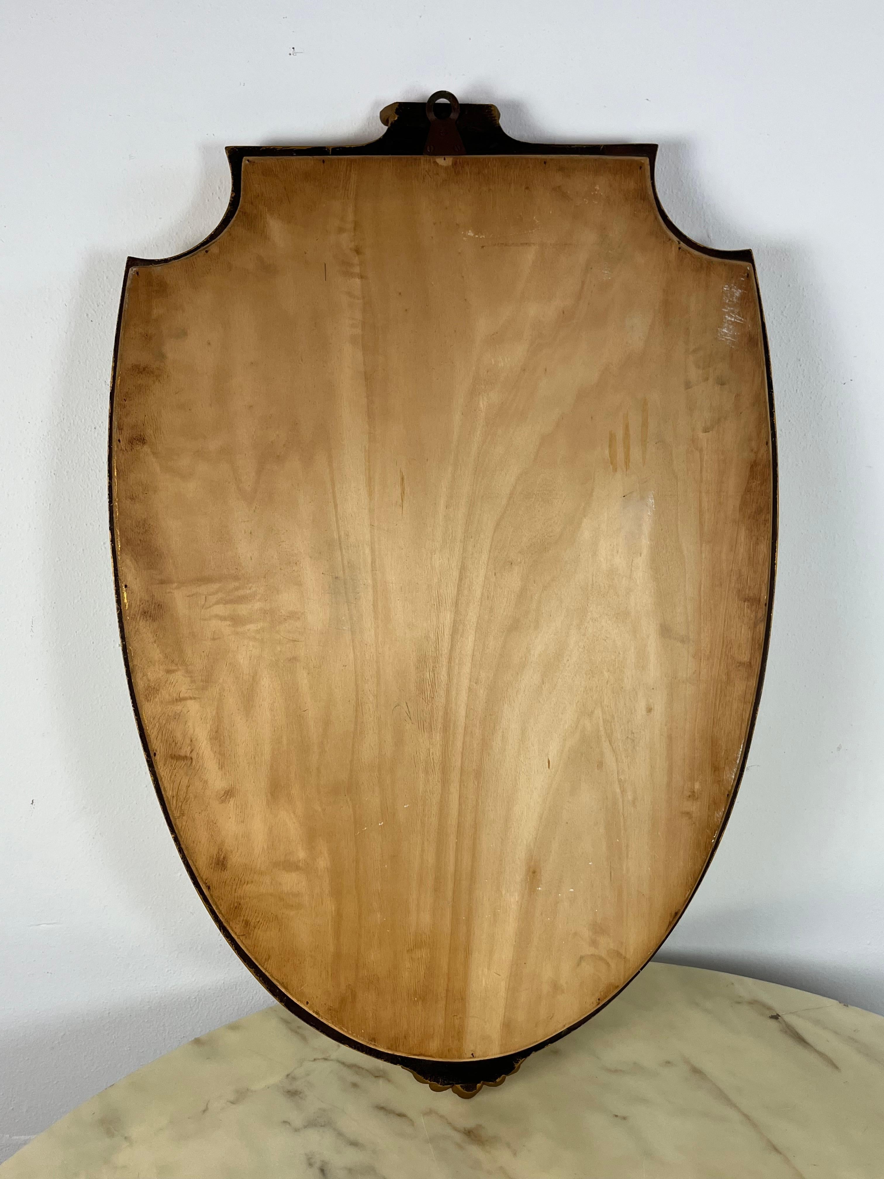 Mid-20th Century Mid-Century Wall Mirror, Italy, 1960s For Sale