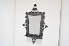 Specchio da parete di metà secolo, anni '60.