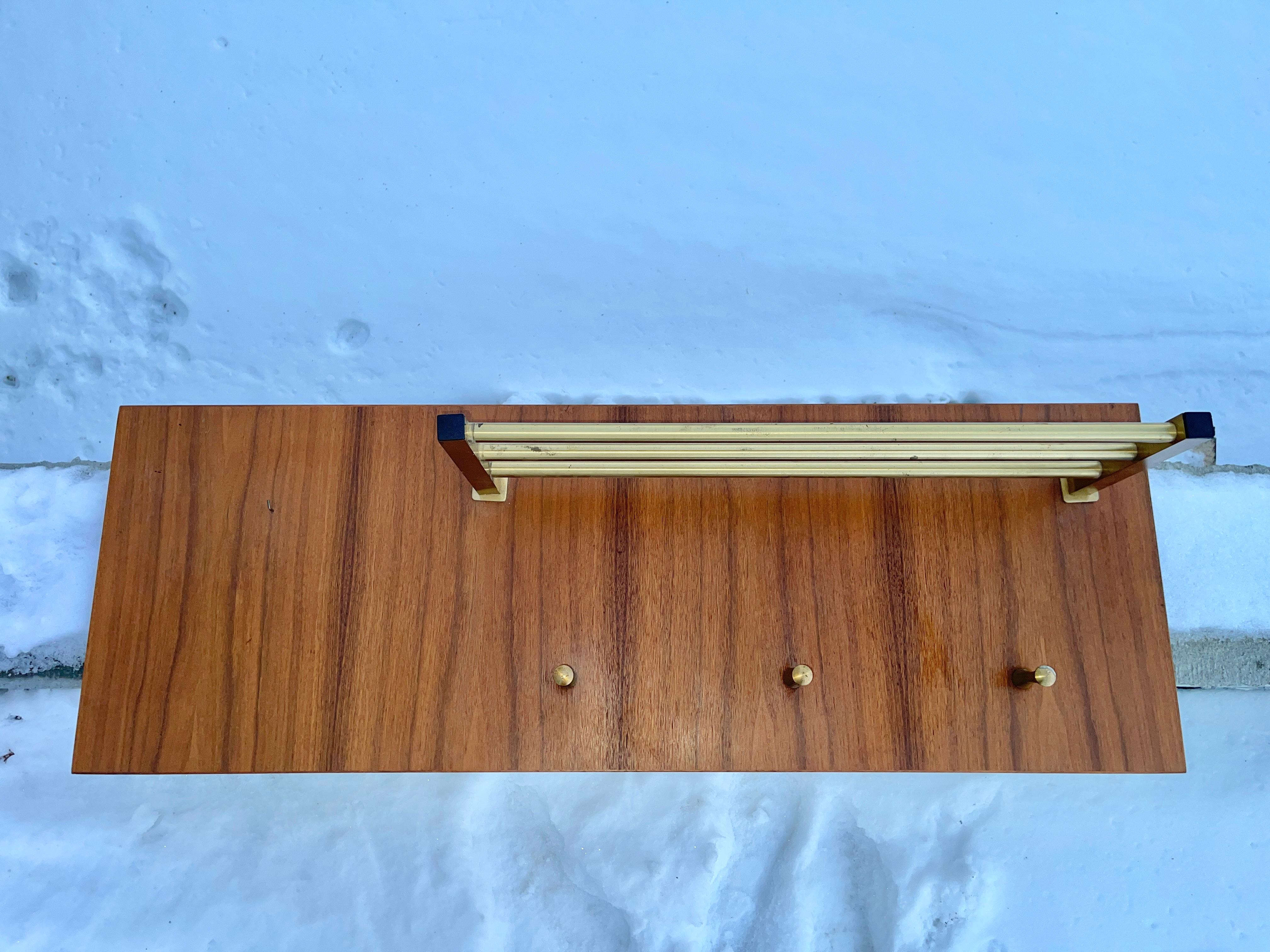Perchero de pared de mediados de siglo Moderno de mediados de siglo en venta
