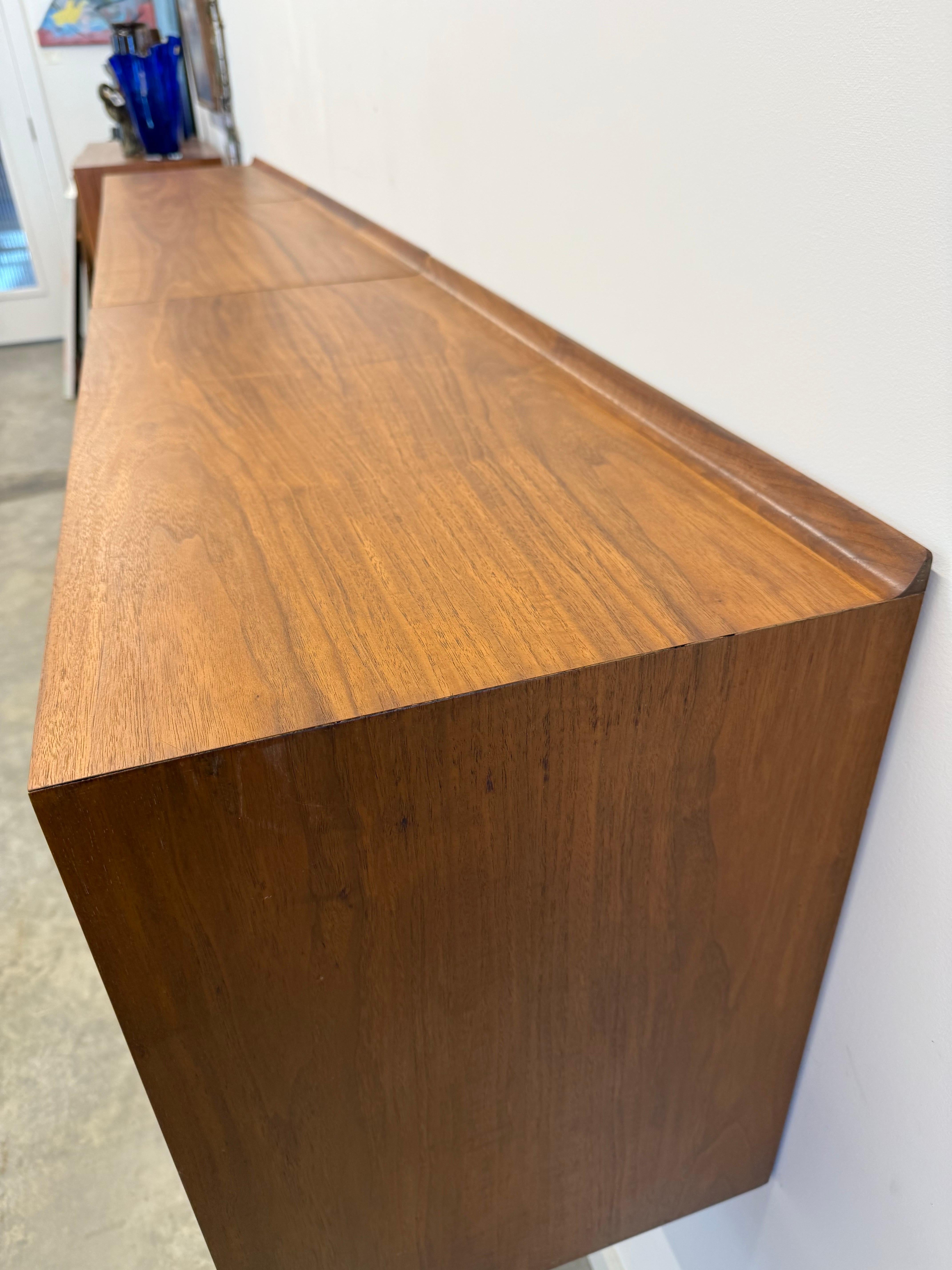 Mid-Century Wall Mounted Credenza by Finn Juhl for Baker 10