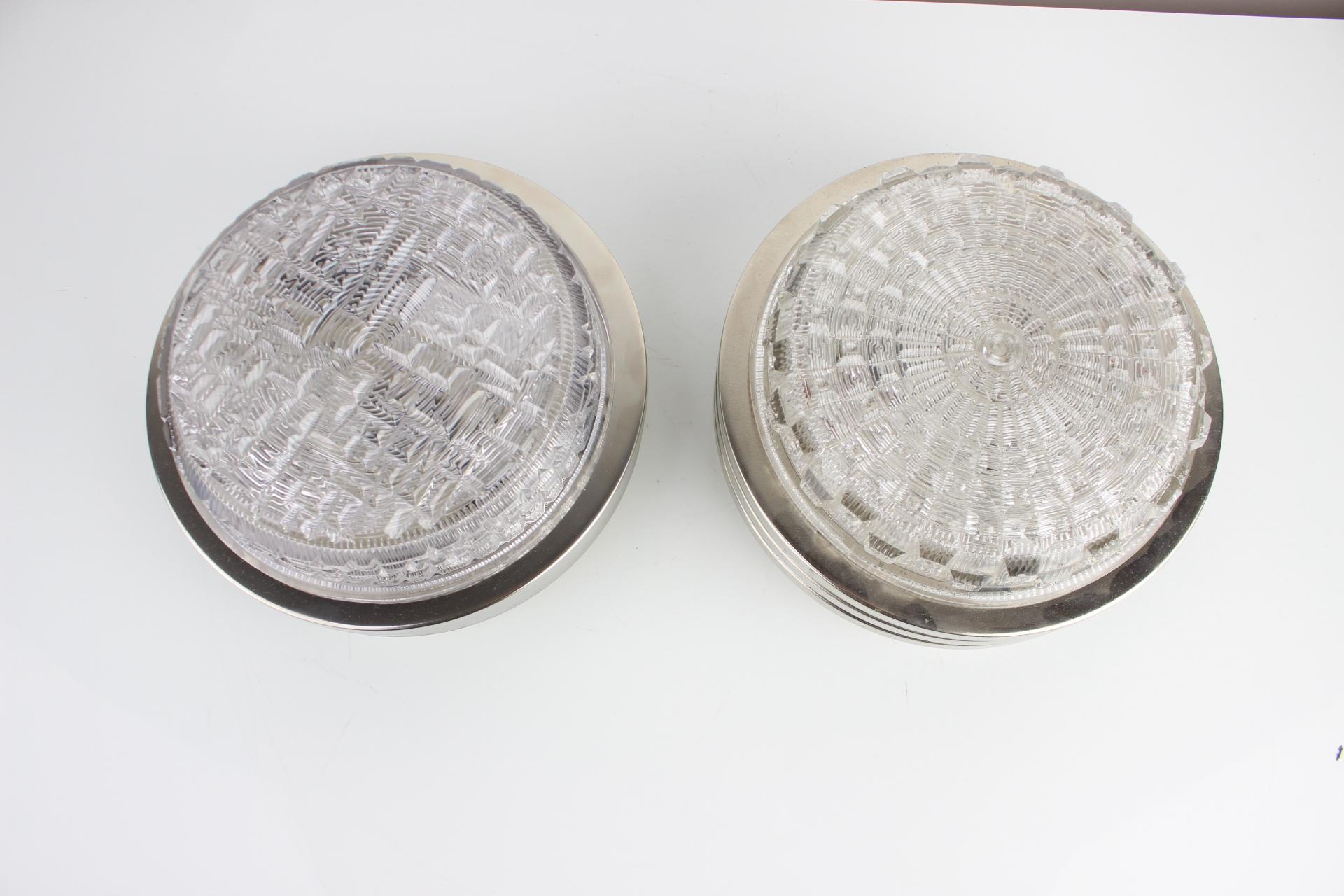 Mid-Century Modern Mid-Century Wall or Ceiling Light / Pokrok Zilina, 1970's For Sale