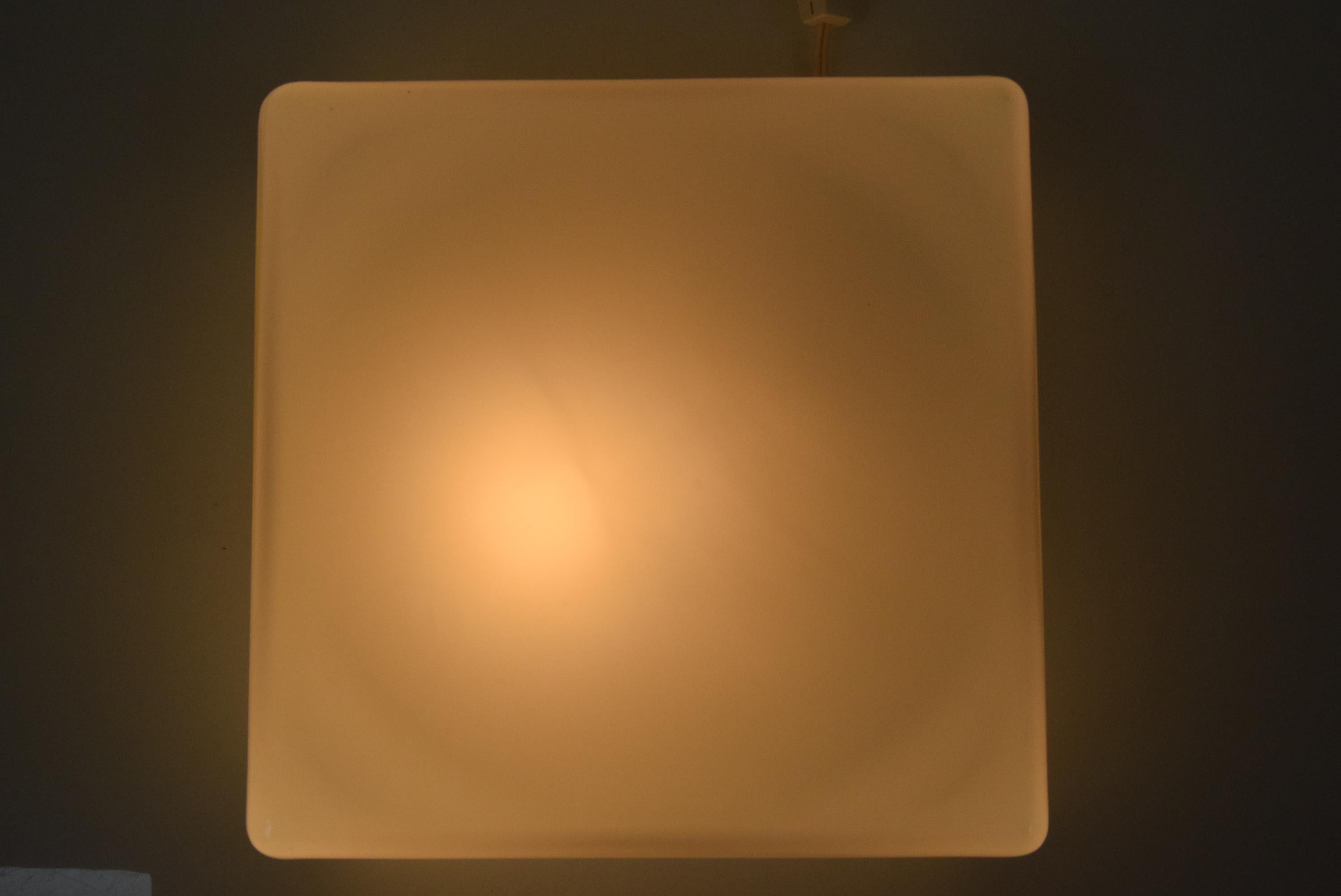 Czech Mid-Century Wall or Ceiling Light, 1970's For Sale