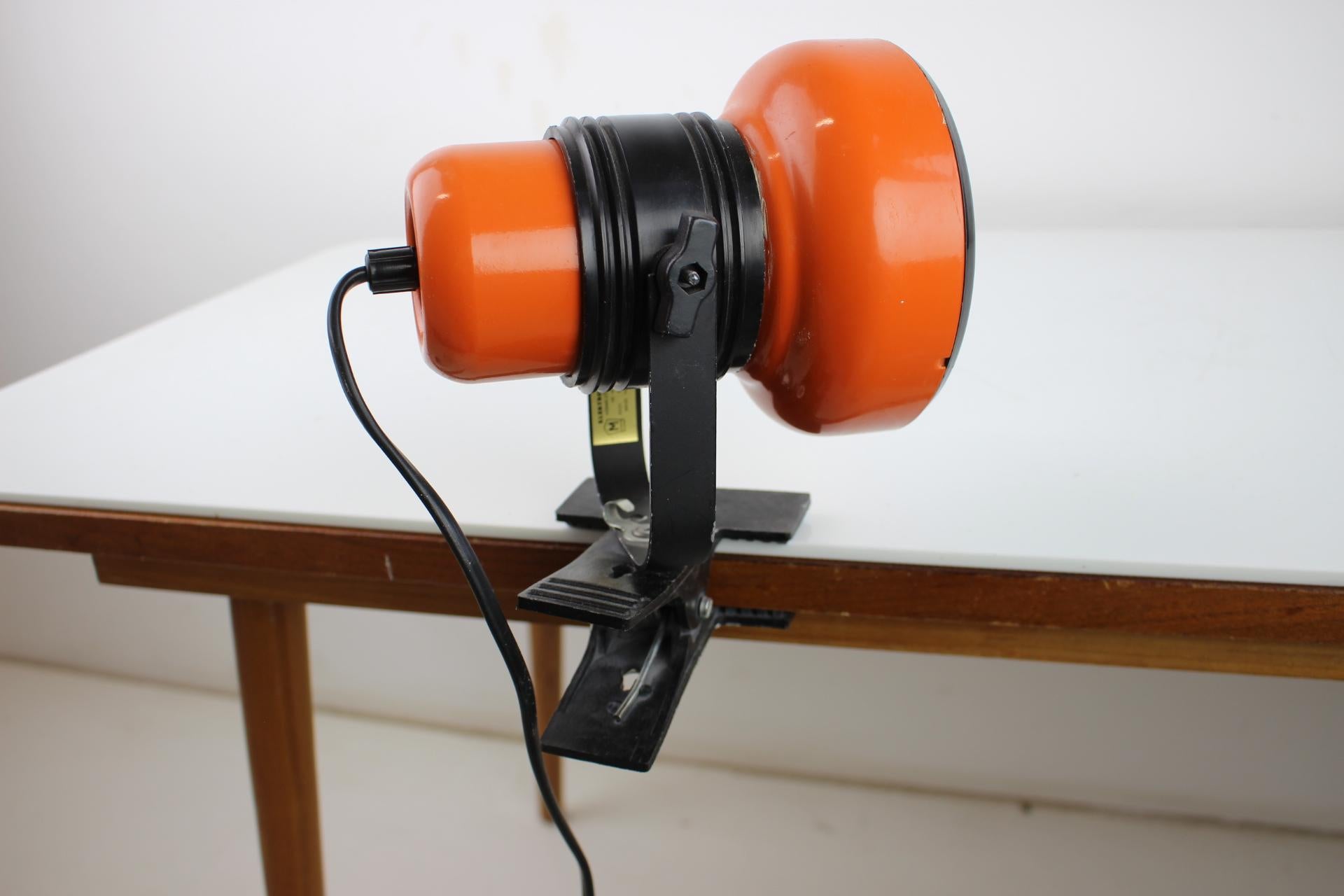 Late 20th Century Mid-Century Wall or Table Lamp by Elektrofem, Hungary 1970s For Sale