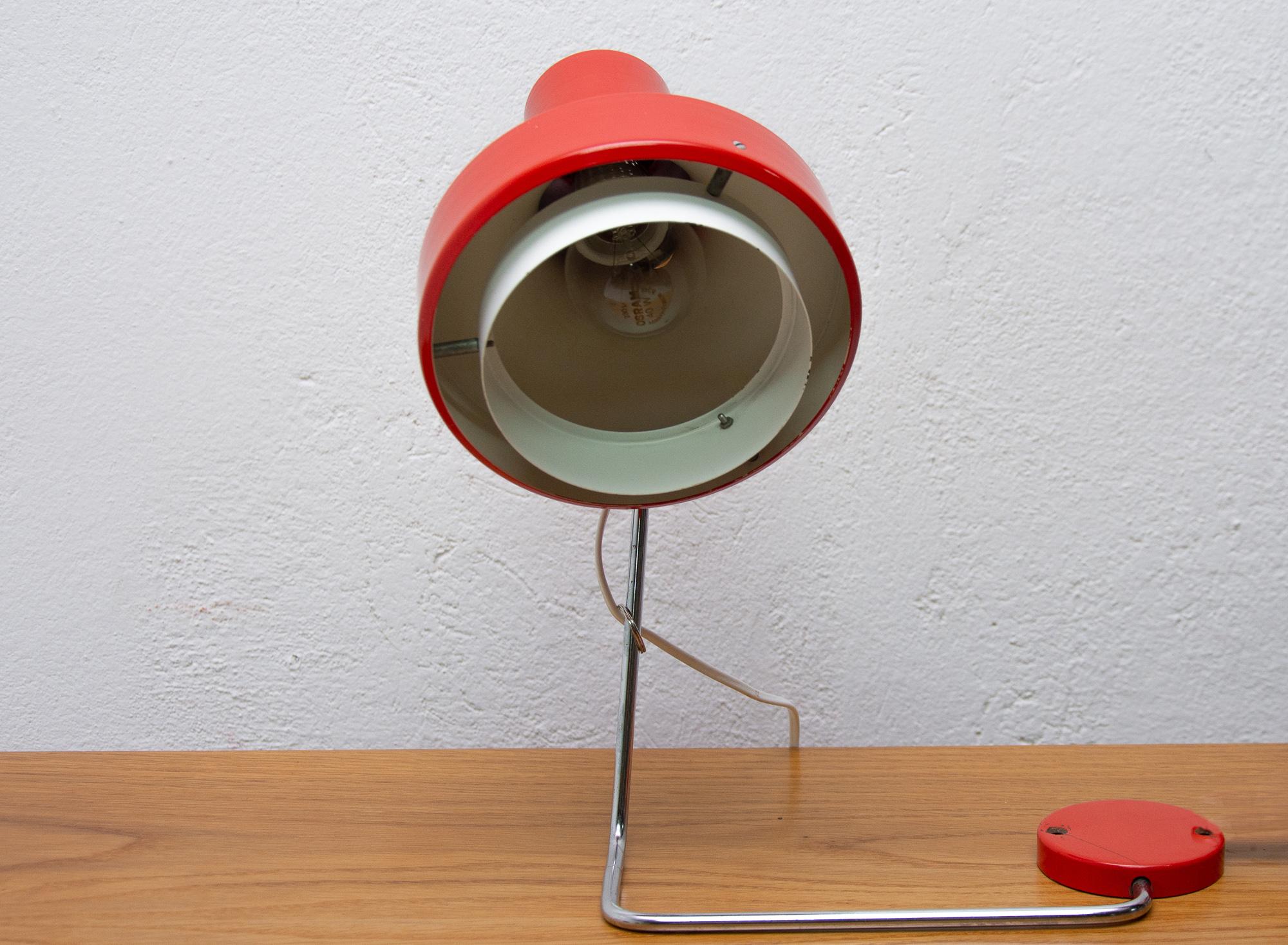 Czech Midcentury Wall or Table Lamp by Josef Hurka, 1960s