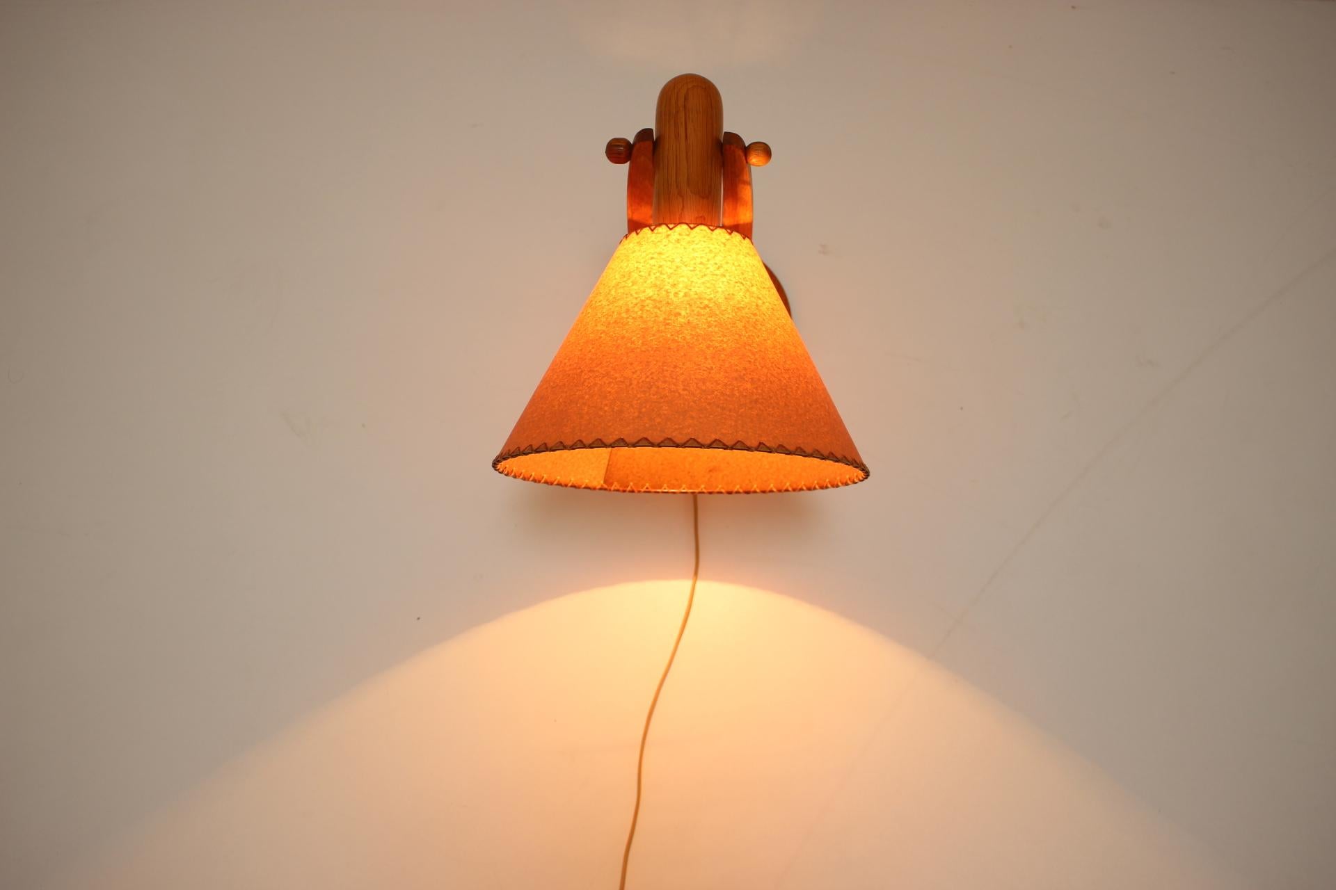 Midcentury Wall or Table Lamp/ ÚLUV, 1960s 3