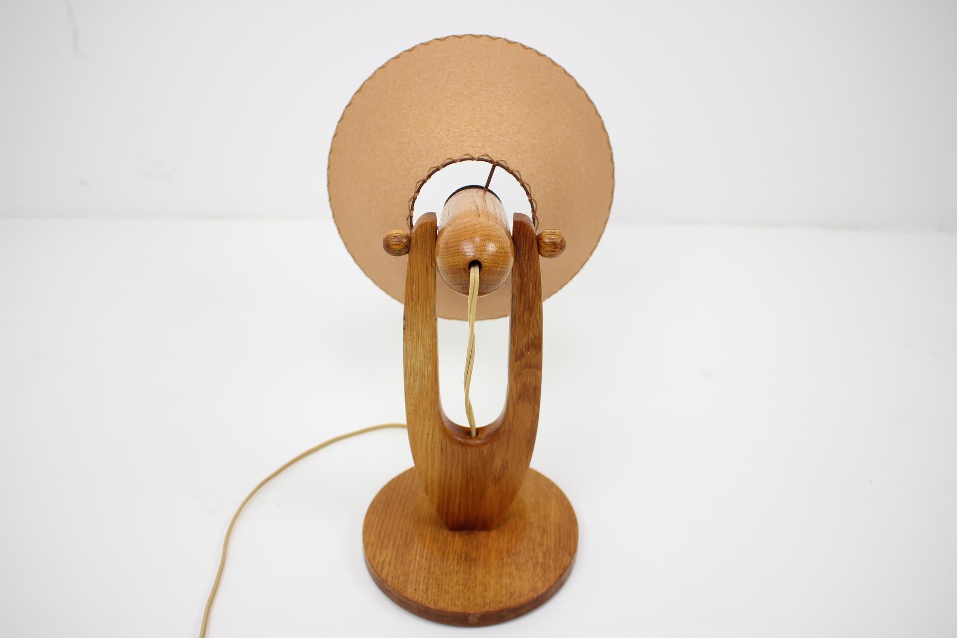 Midcentury Wall or Table Lamp/ ÚLUV, 1960s In Good Condition In Praha, CZ
