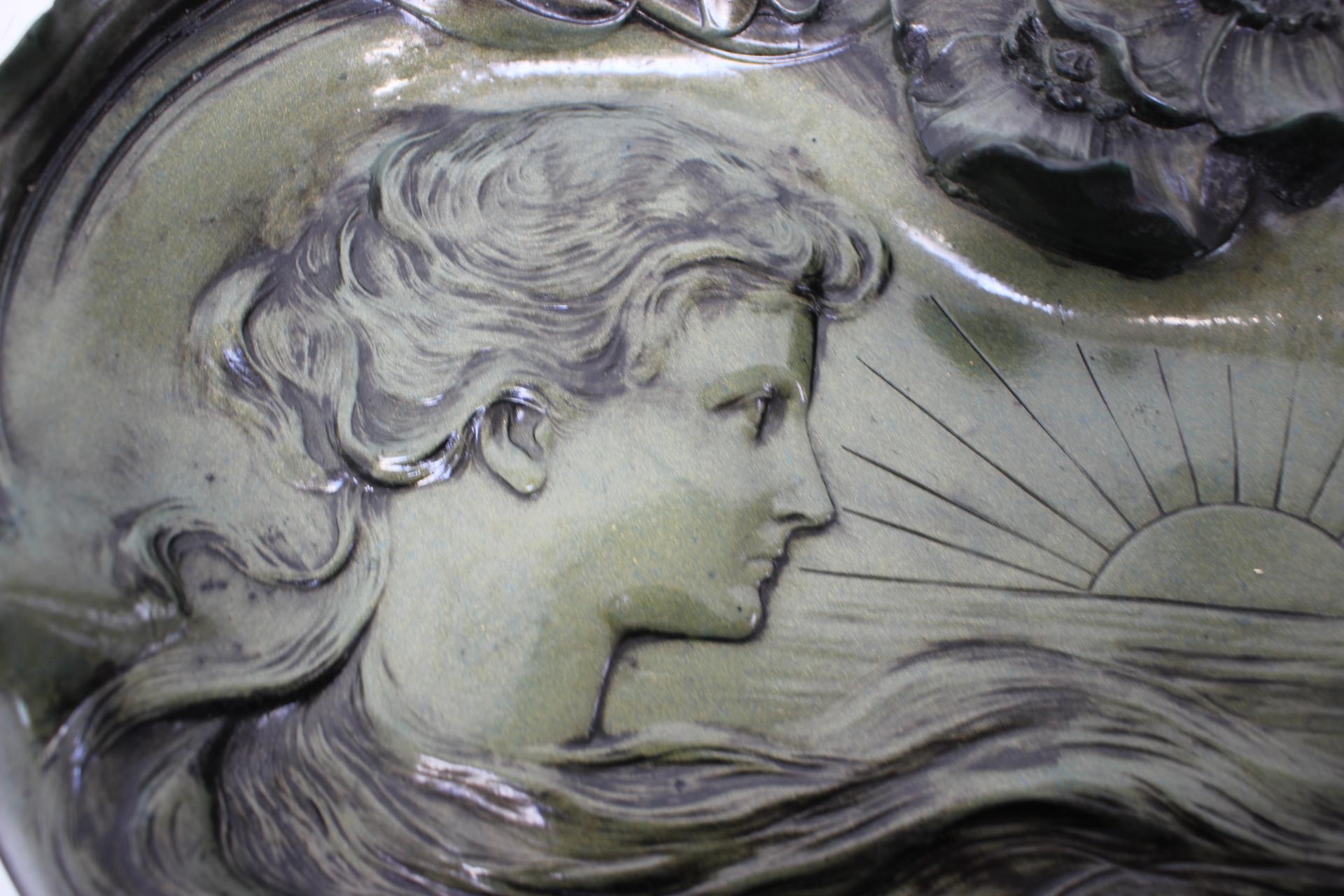 Ceco Scultura in resina da parete di metà secolo, anni '50 in vendita