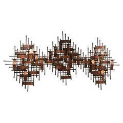 Mid Century Wall Sculpture by Ron Schmidt
